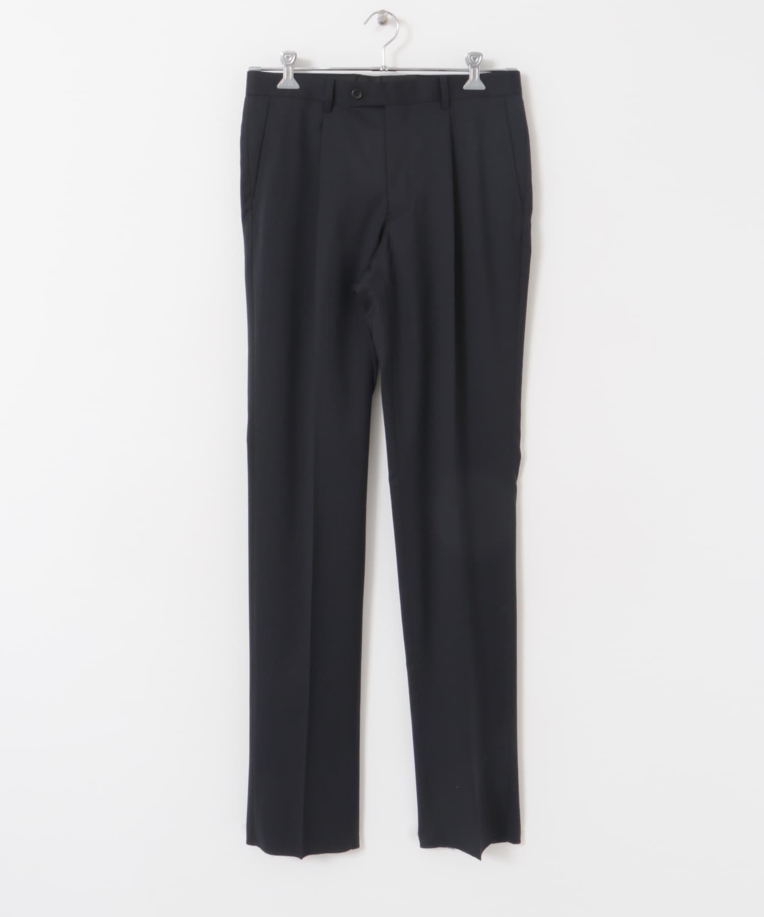 LIFE STYLE TAILOR　ウォッシャブルストレッチパンツ NAVY 44