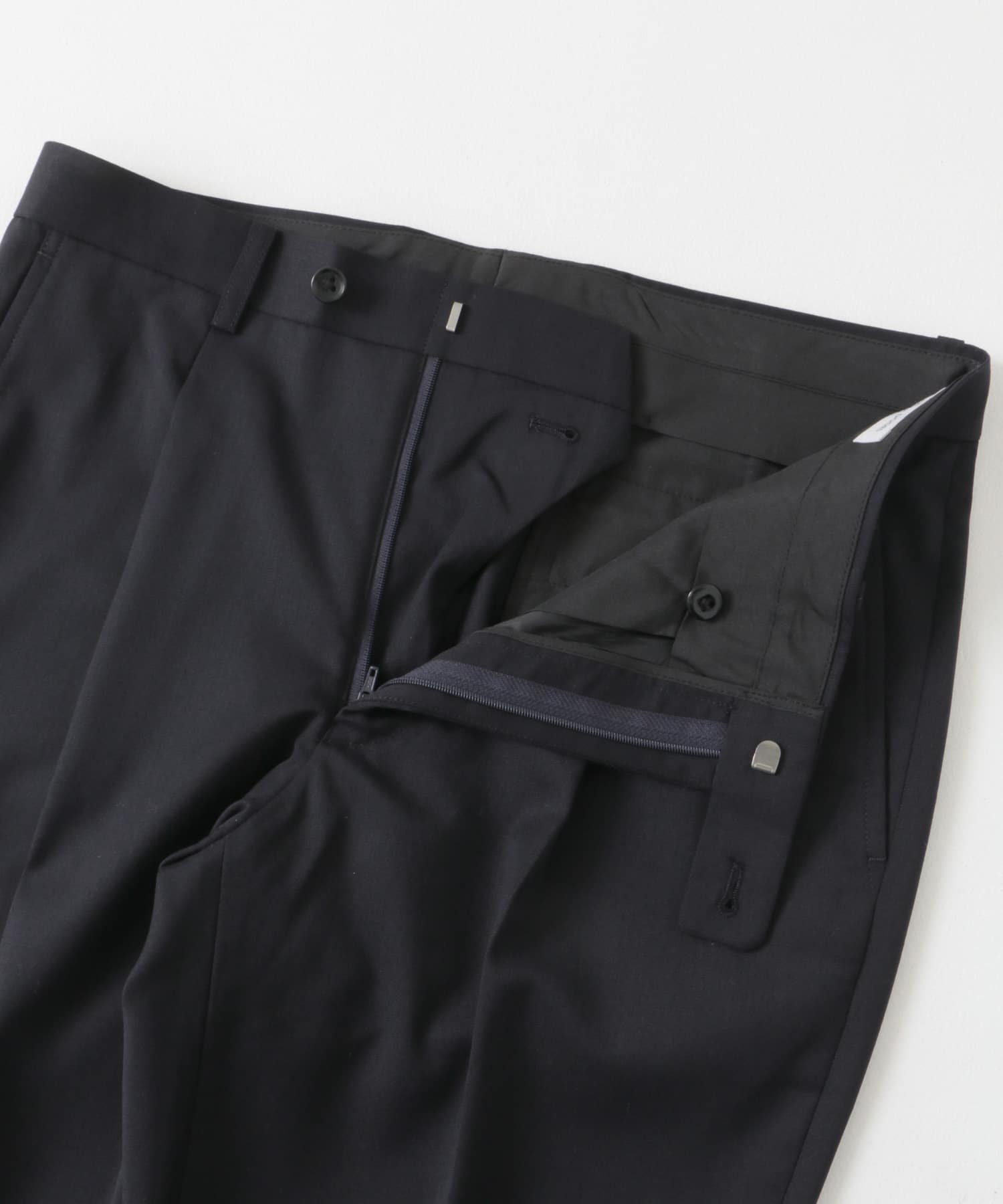 LIFE STYLE TAILOR　ウォッシャブルストレッチパンツ NAVY 44