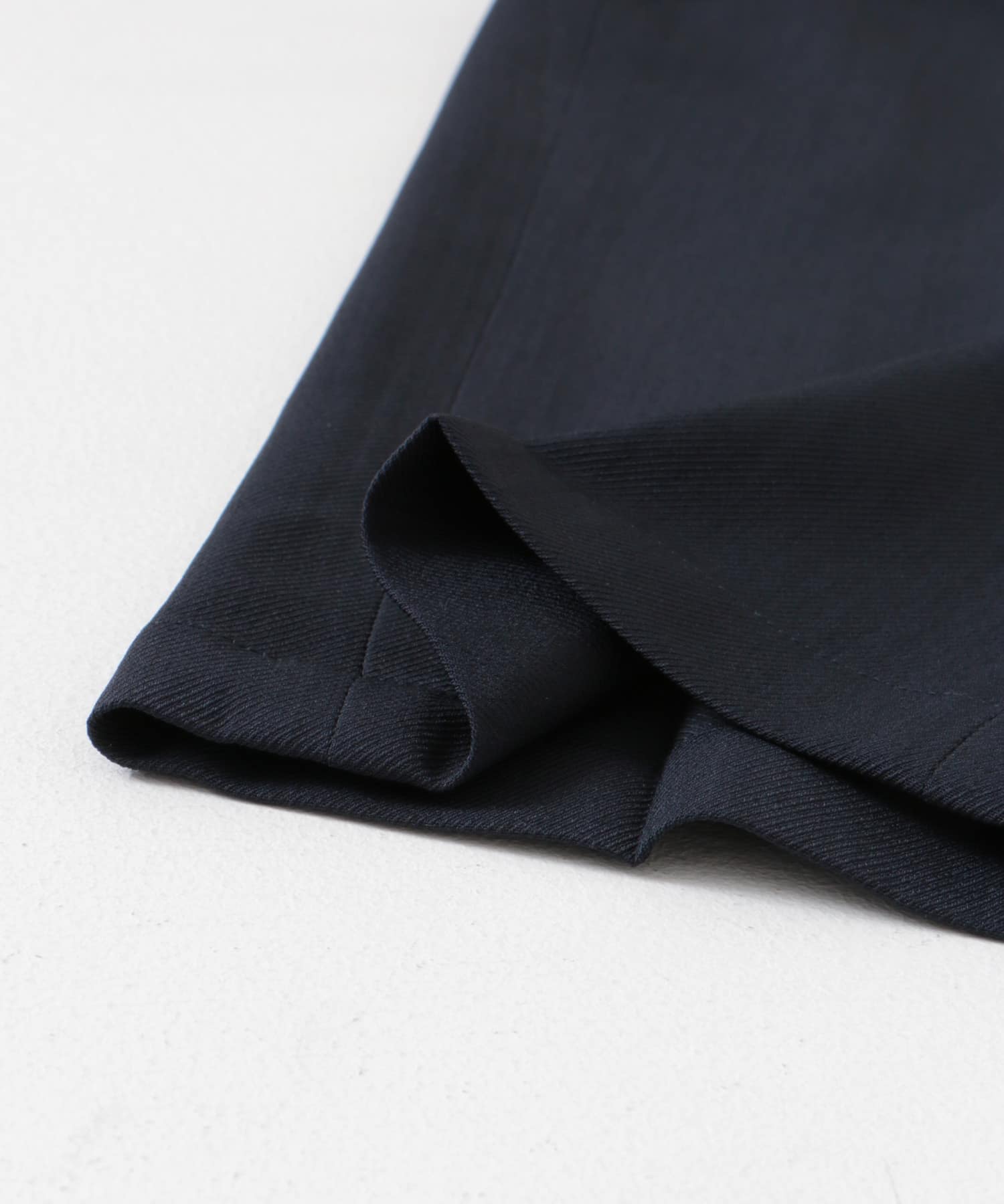『洗濯可/防シワ』LIFE STYLE TAILOR　カルゼストレッチコンフォータブルパンツ NAVY S