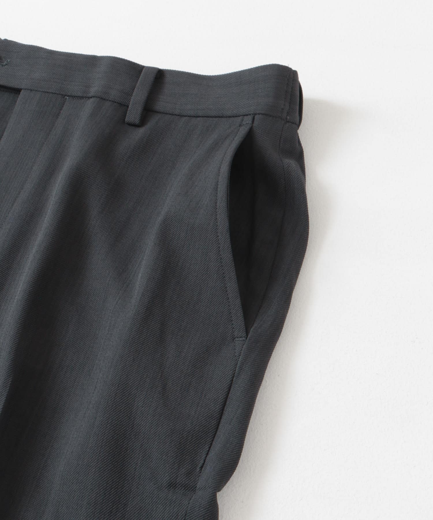 『洗濯可/防シワ』LIFE STYLE TAILOR　カルゼストレッチコンフォータブルパンツ GRAY S