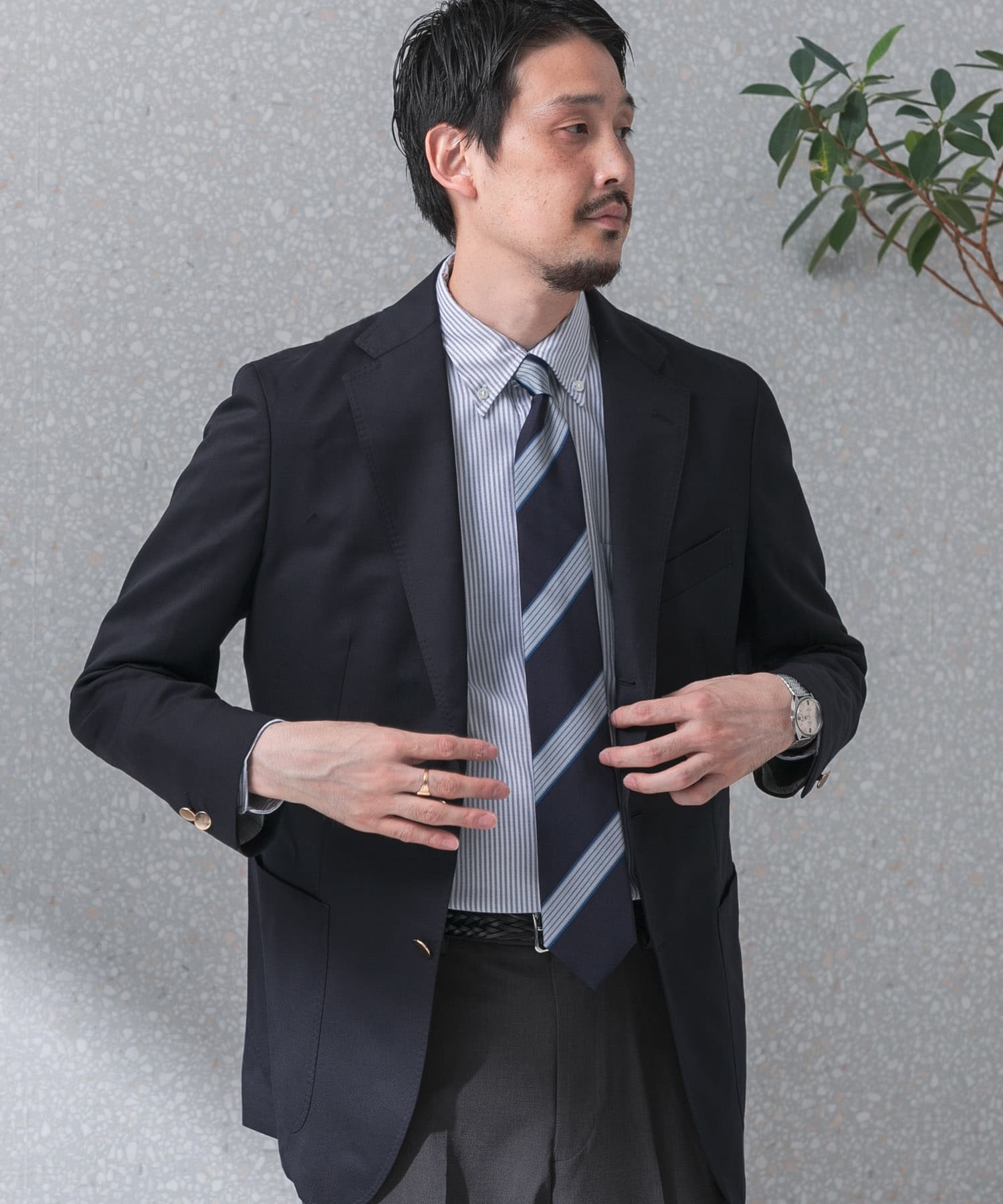 身長：178cm サイズ：48