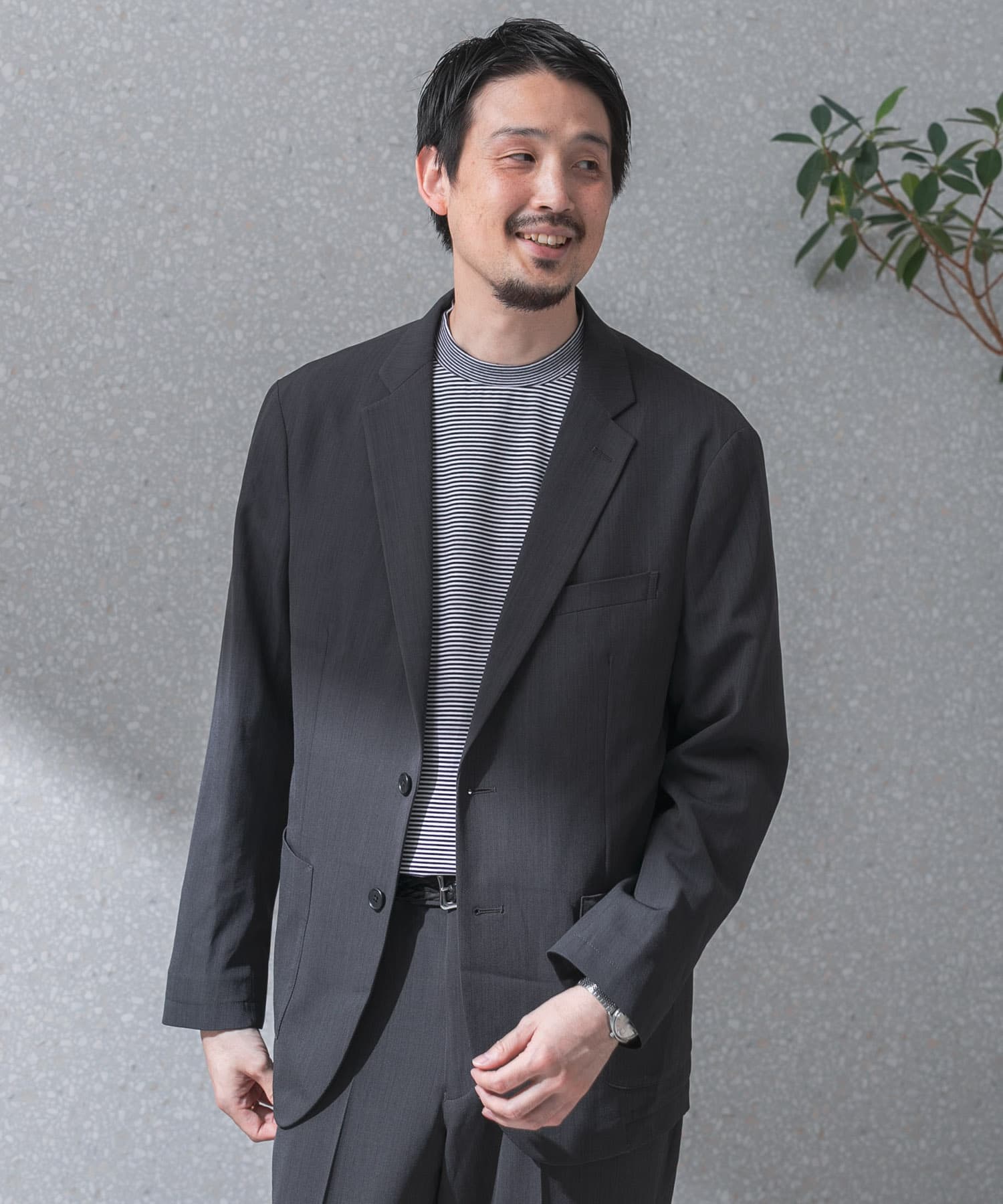 身長：178cm サイズ：L