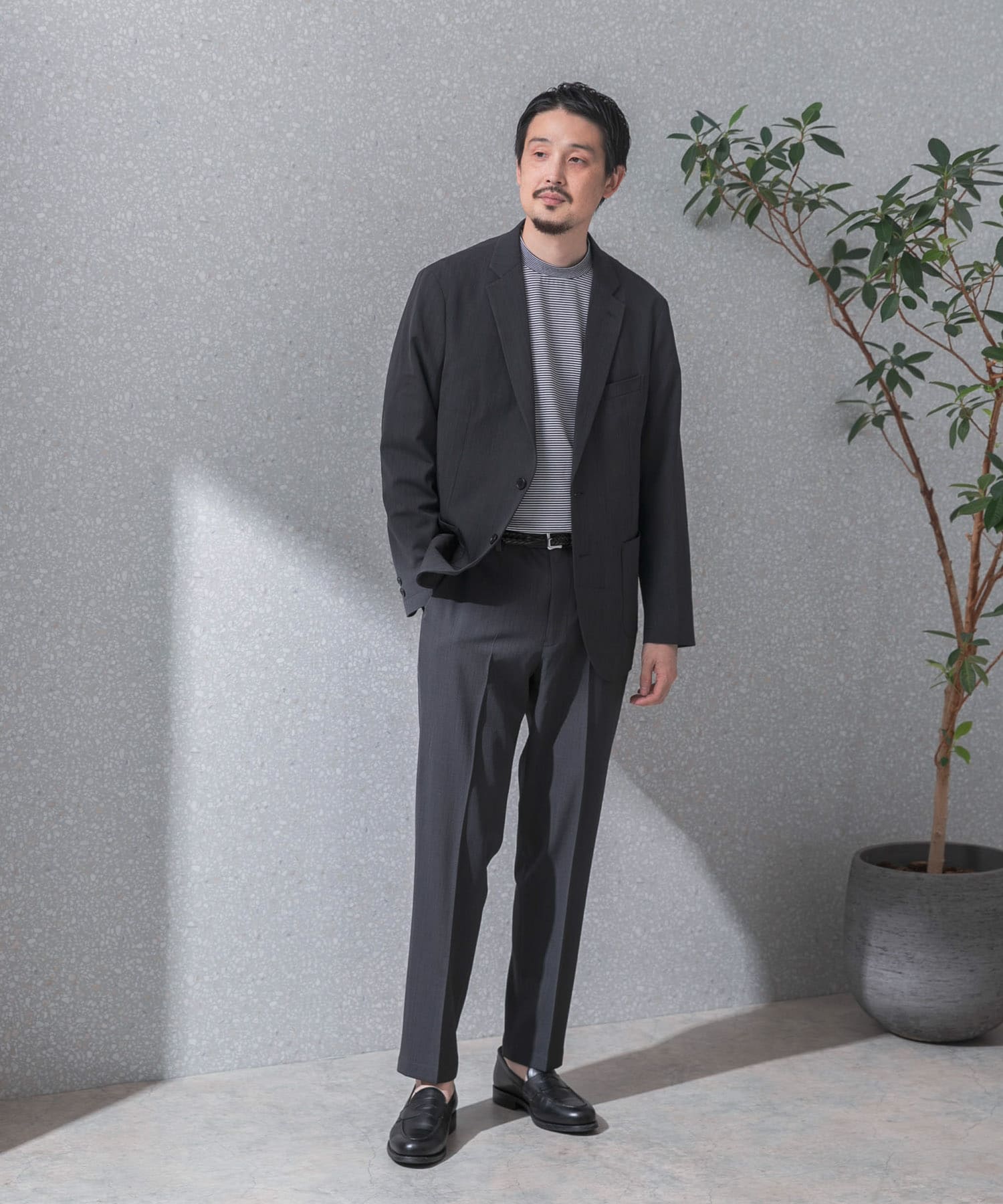 身長：178cm サイズ：L