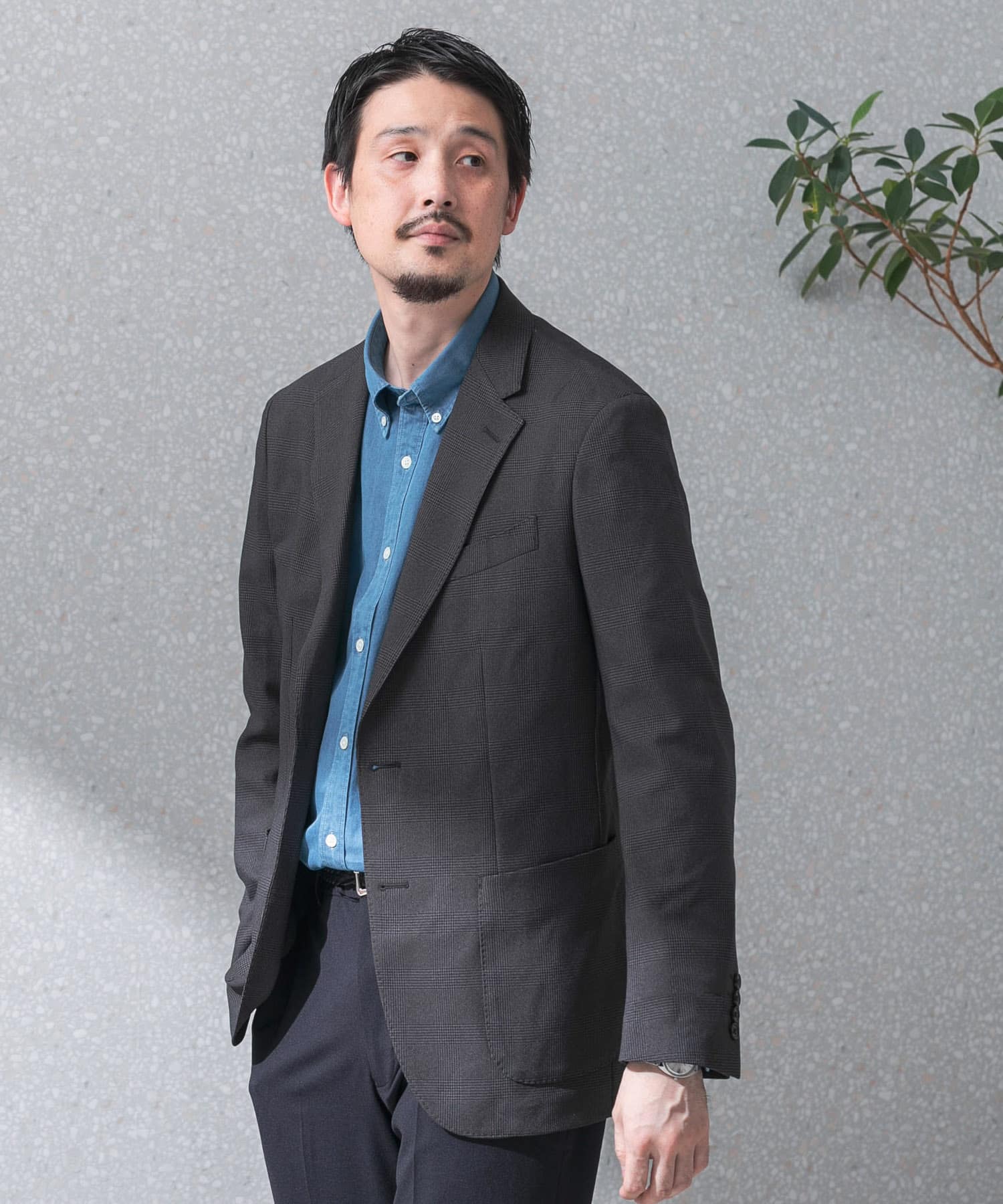 身長：178cm サイズ：48