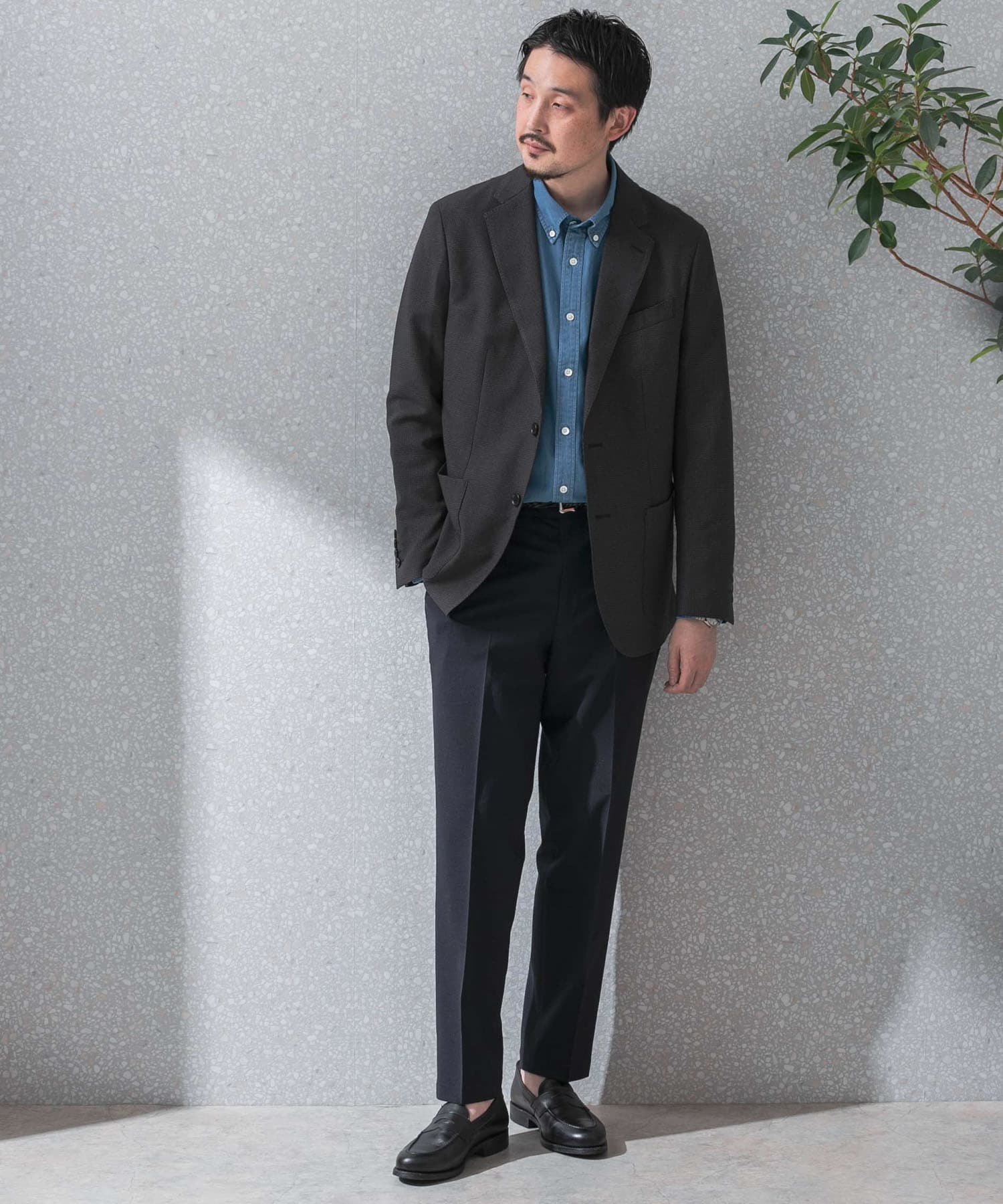 身長：178cm サイズ：48