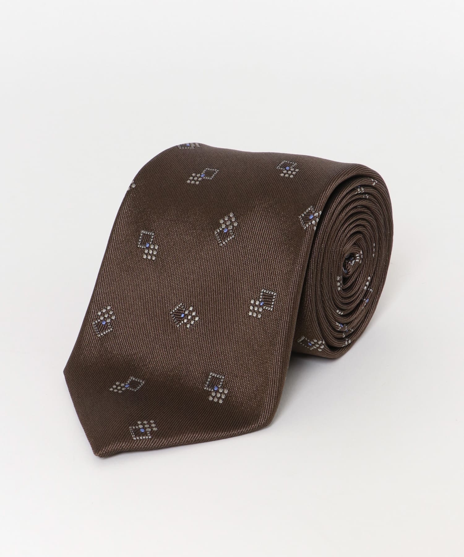 LIFE STYLE TAILOR　TIE YOUR TIE DESIGN タイ7 01BROWN -
