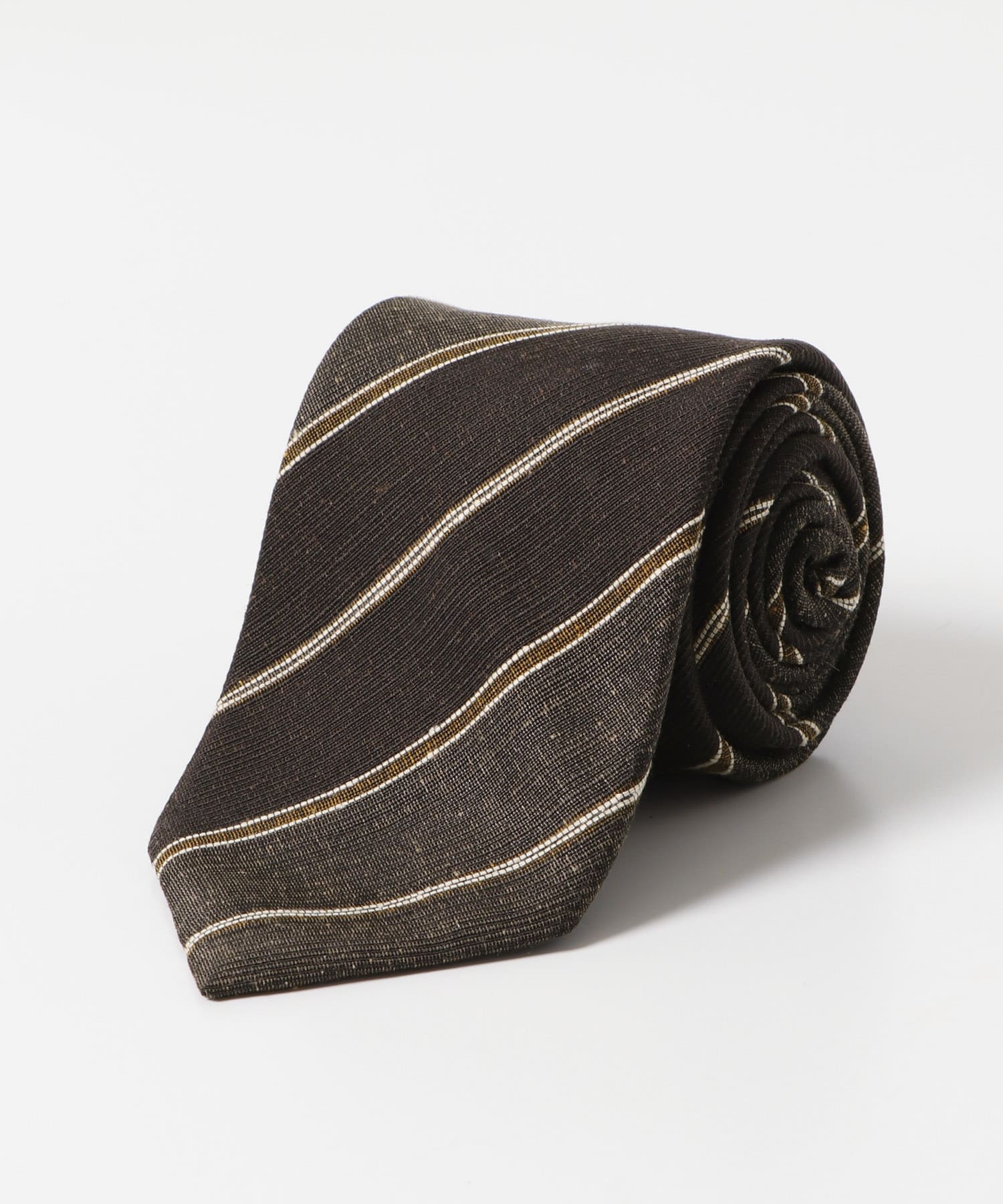 LIFE STYLE TAILOR　BBCファブリックタイST2 04BRN-BEG -