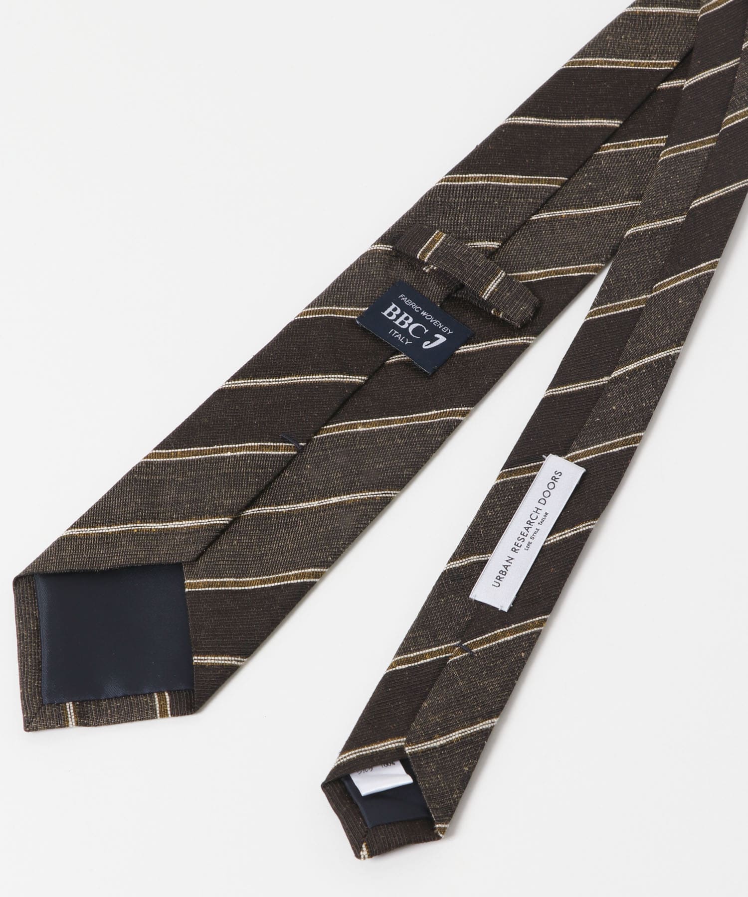 LIFE STYLE TAILOR　BBCファブリックタイST2 04BRN-BEG -