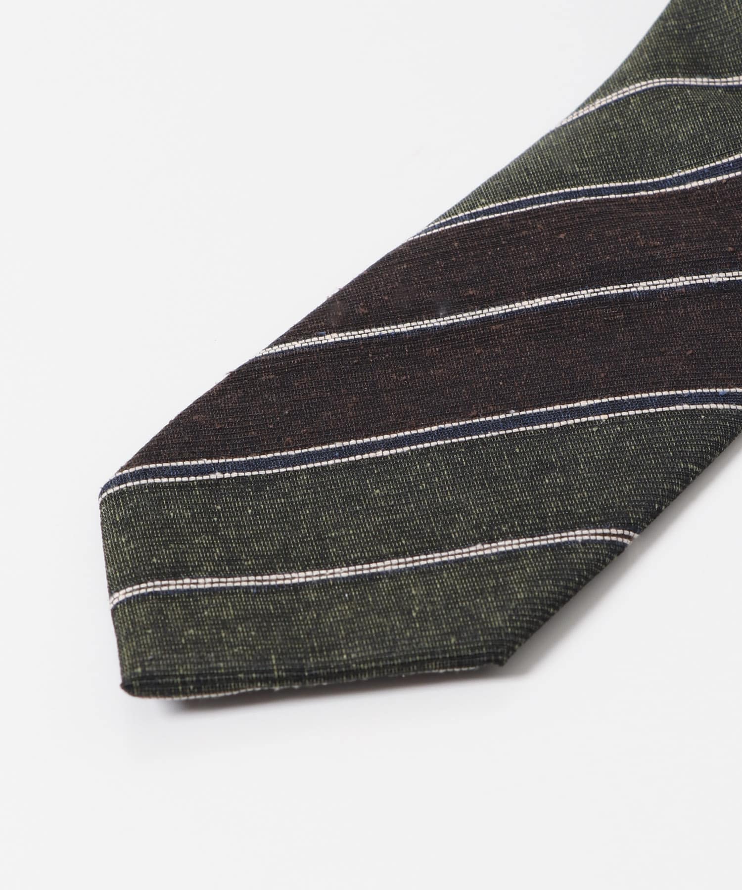 LIFE STYLE TAILOR　BBCファブリックタイST2 03GRN-BRN -
