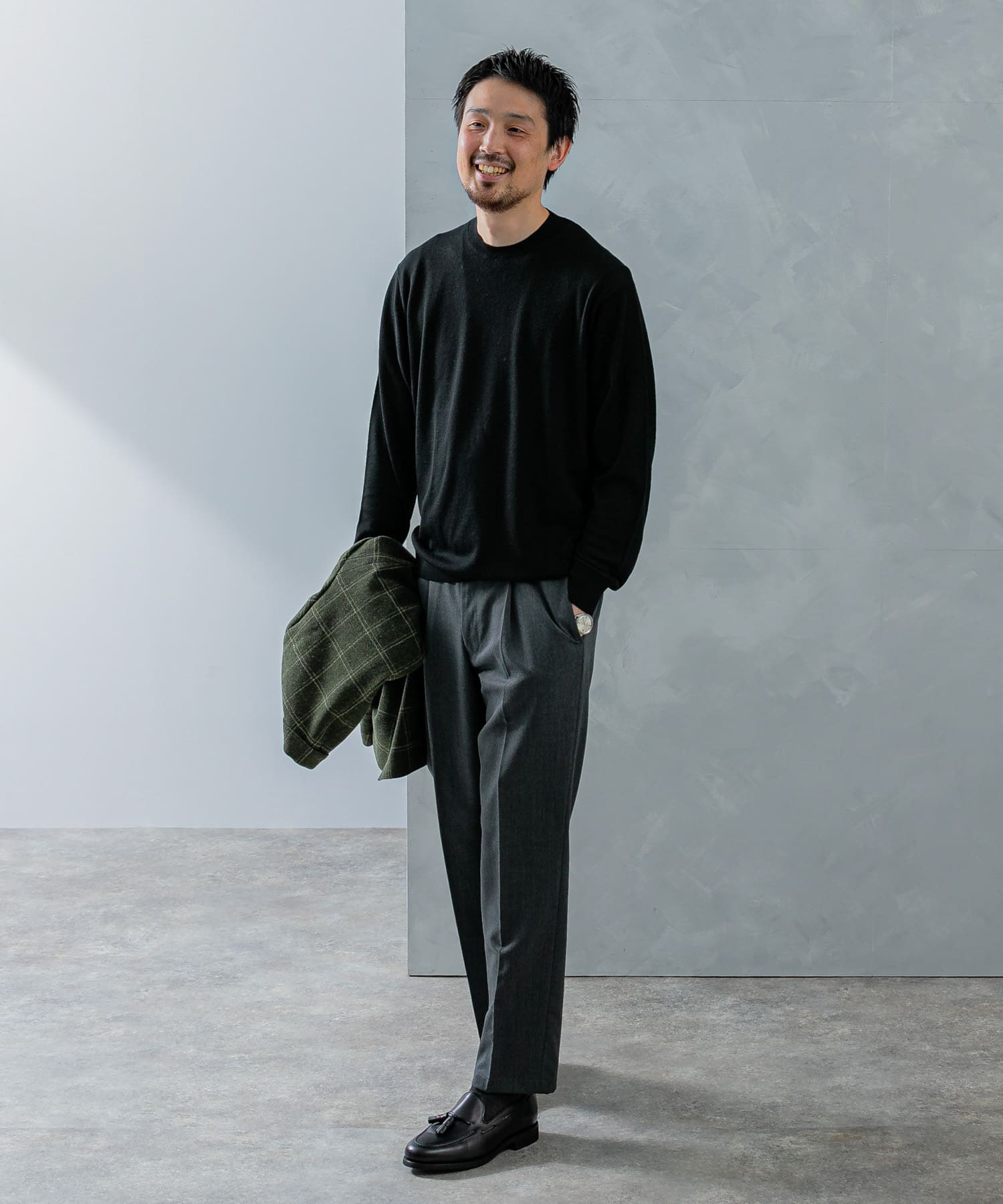 身長：178cm サイズ：L