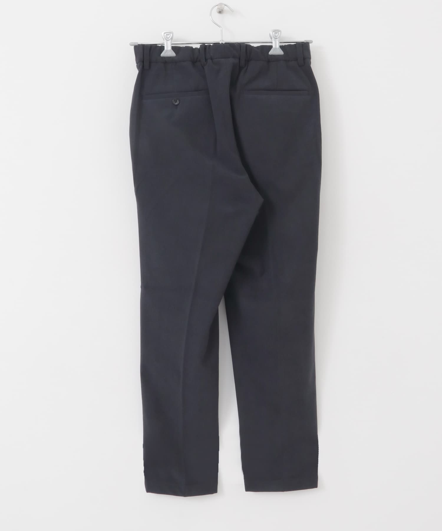 LIFE STYLE TAILOR　コーデュロイコンフォータブルパンツ NAVY GRAY S