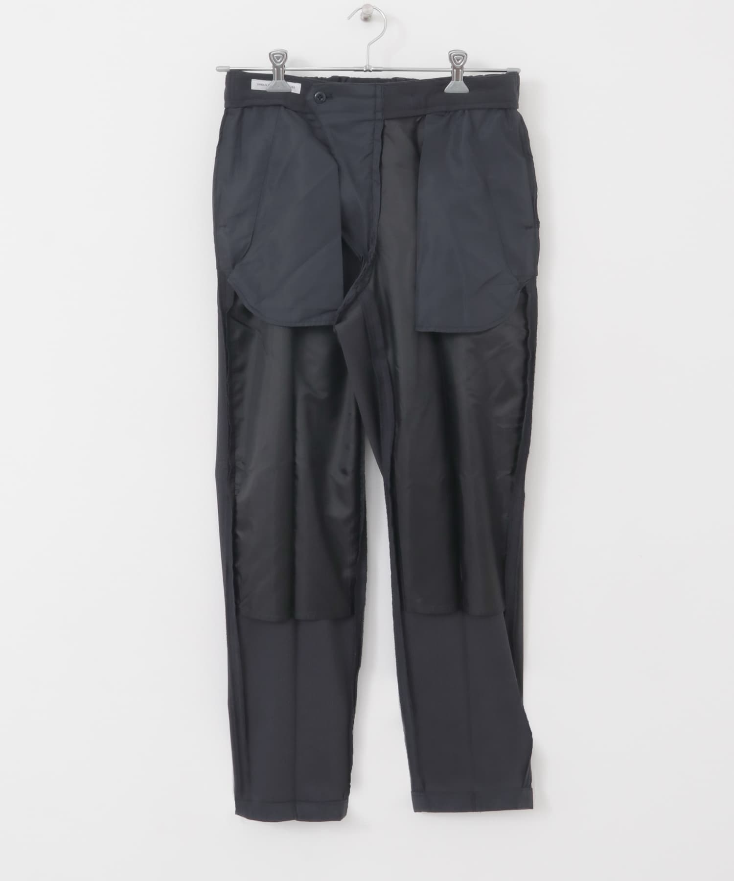LIFE STYLE TAILOR　コーデュロイコンフォータブルパンツ NAVY GRAY S