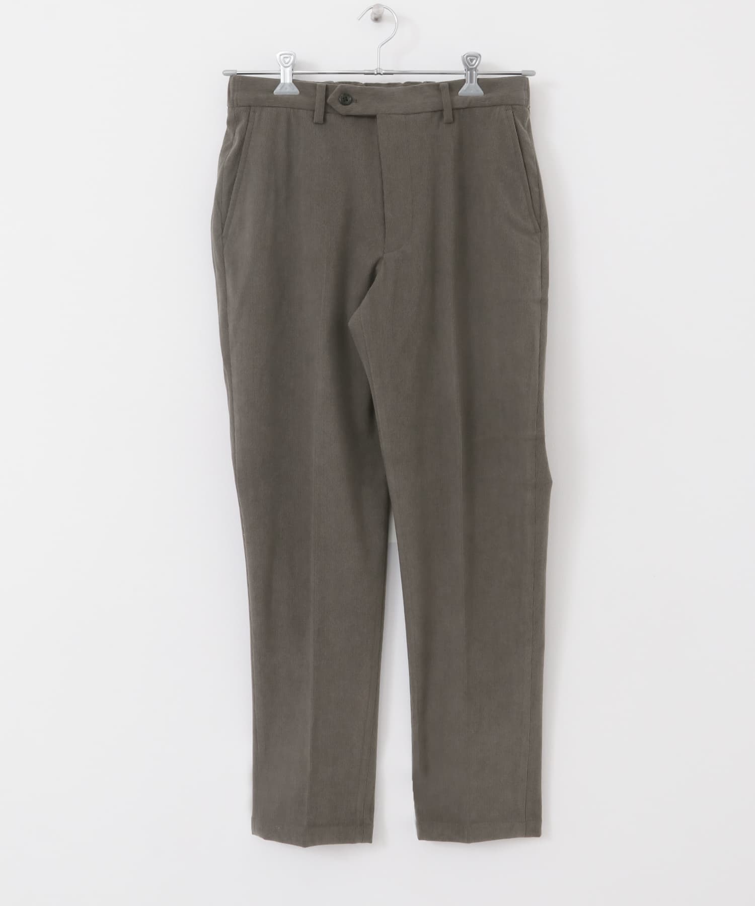 LIFE STYLE TAILOR　コーデュロイコンフォータブルパンツ MOCHA S