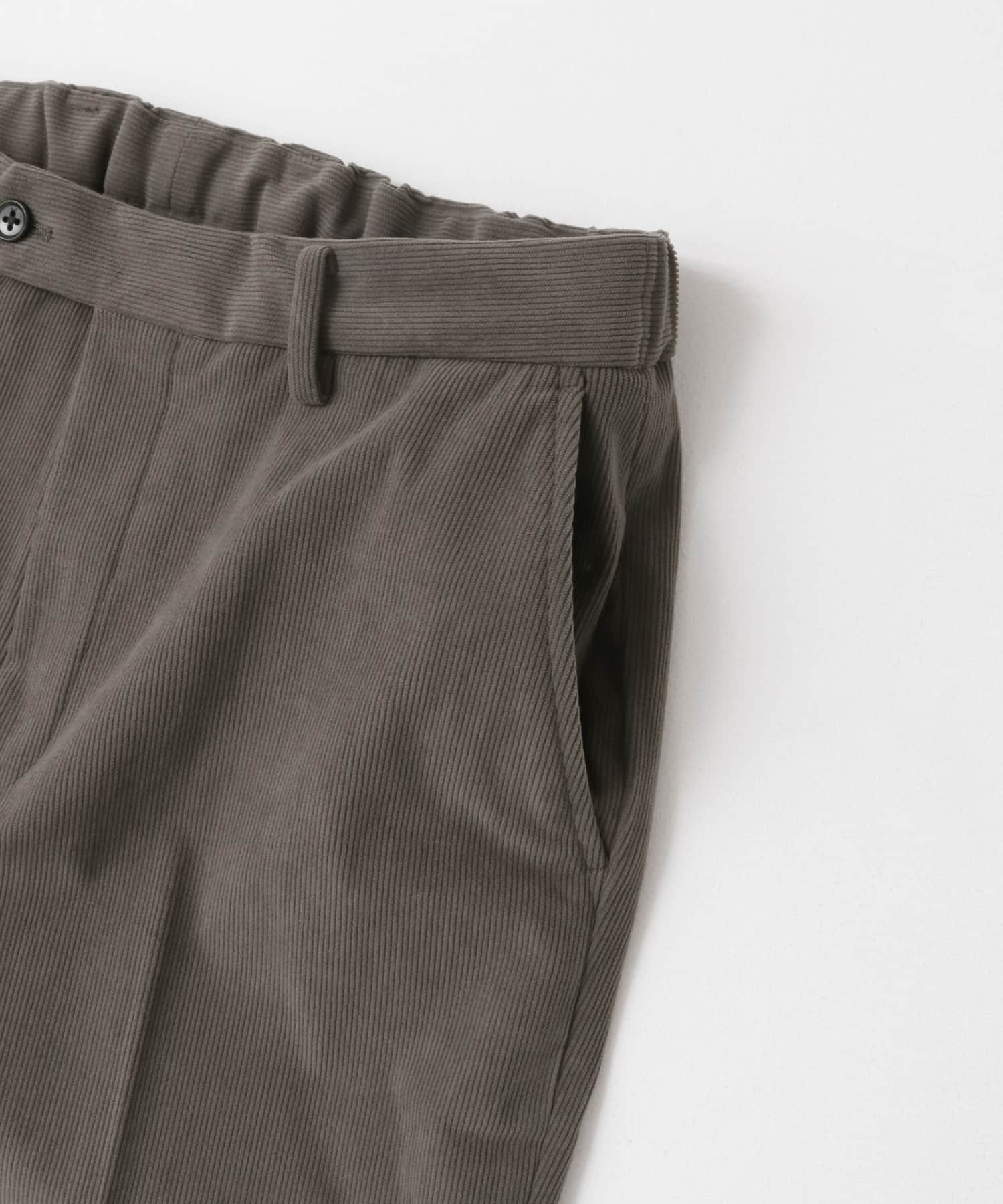 LIFE STYLE TAILOR　コーデュロイコンフォータブルパンツ MOCHA S
