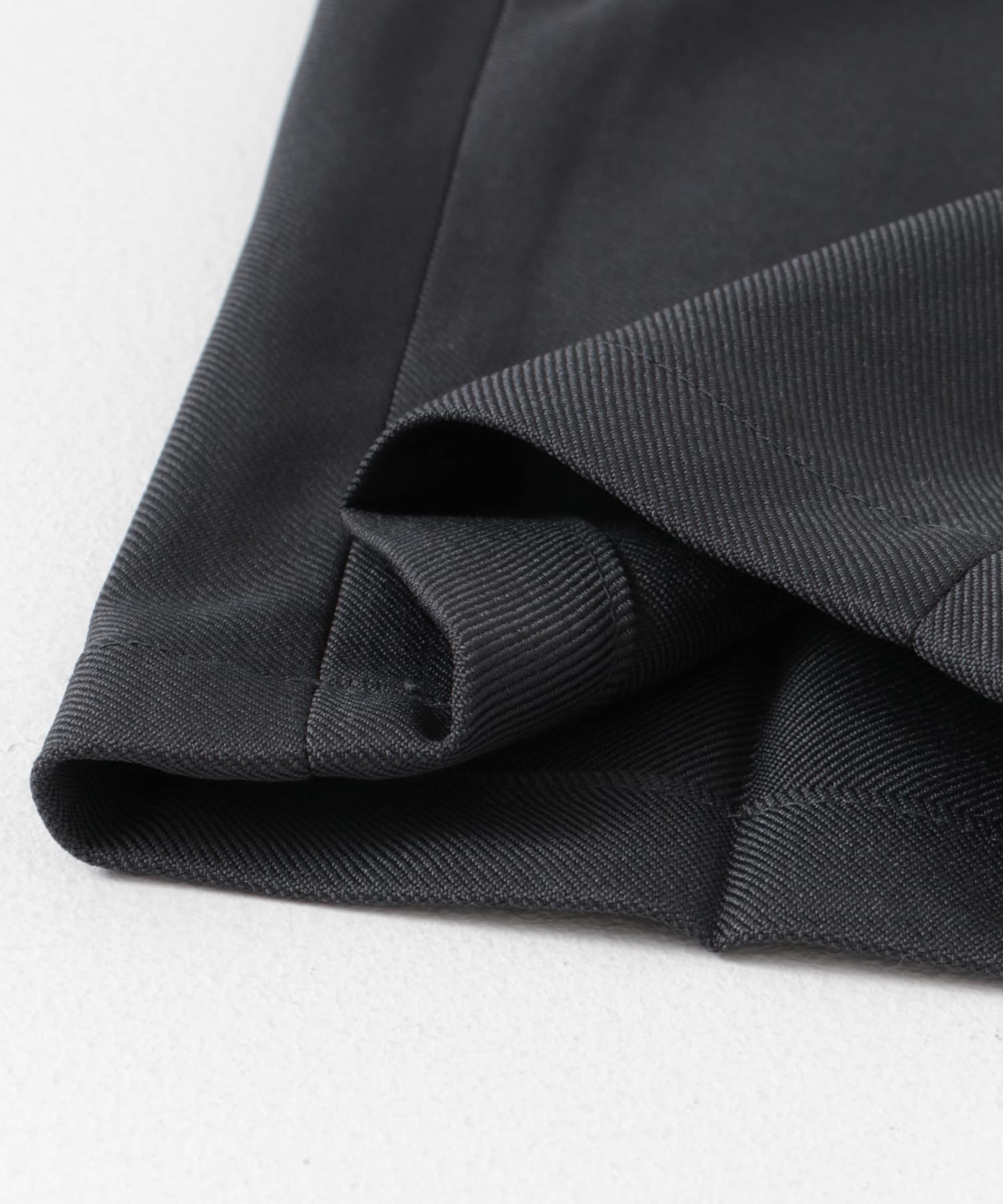 『防シワ/イージーケア』LIFE STYLE TAILOR　ウールライクツイルストレッチパンツ GRAY S
