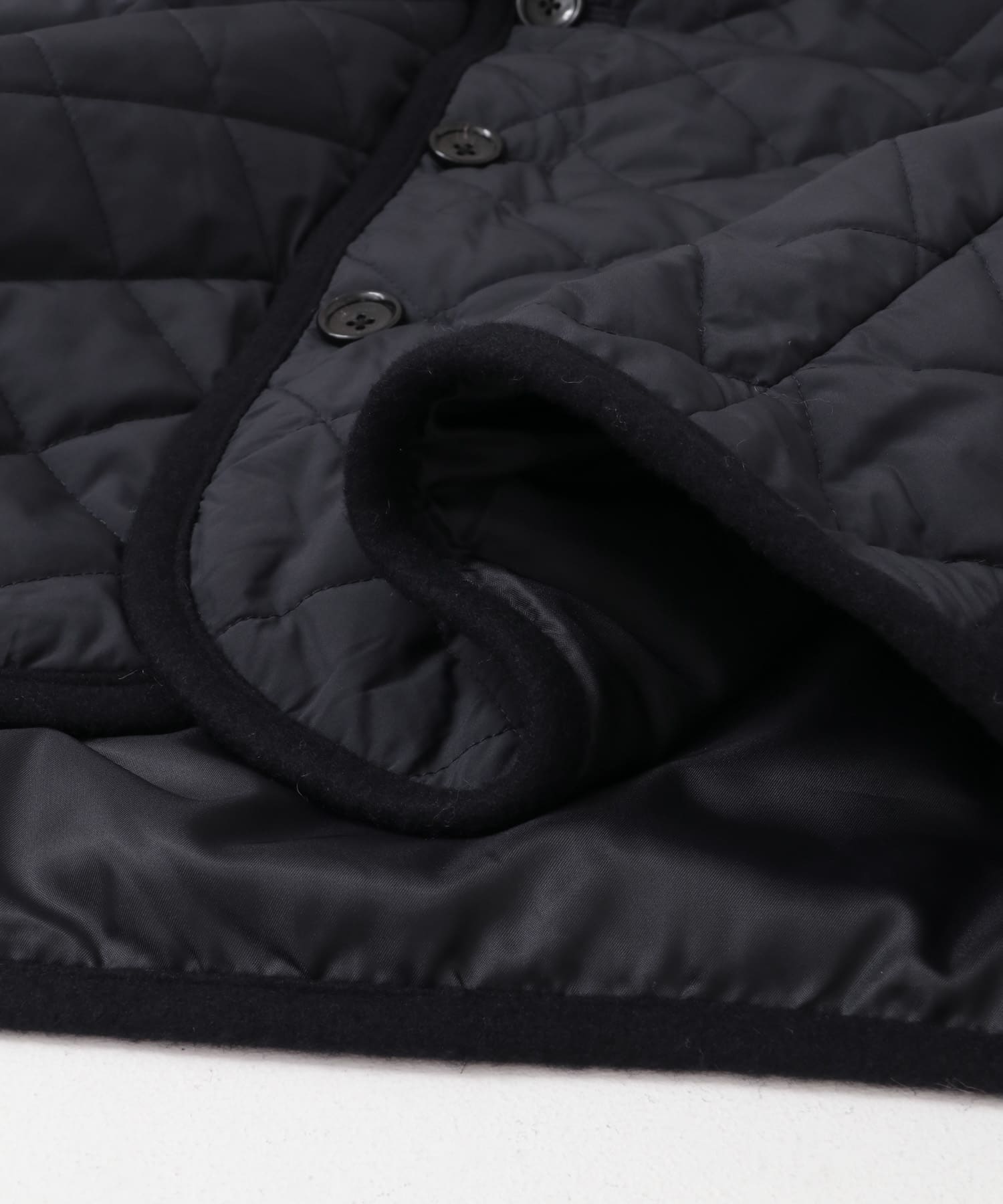 LIFE STYLE TAILOR　LIMONTA EAST キルティングコート NAVY M