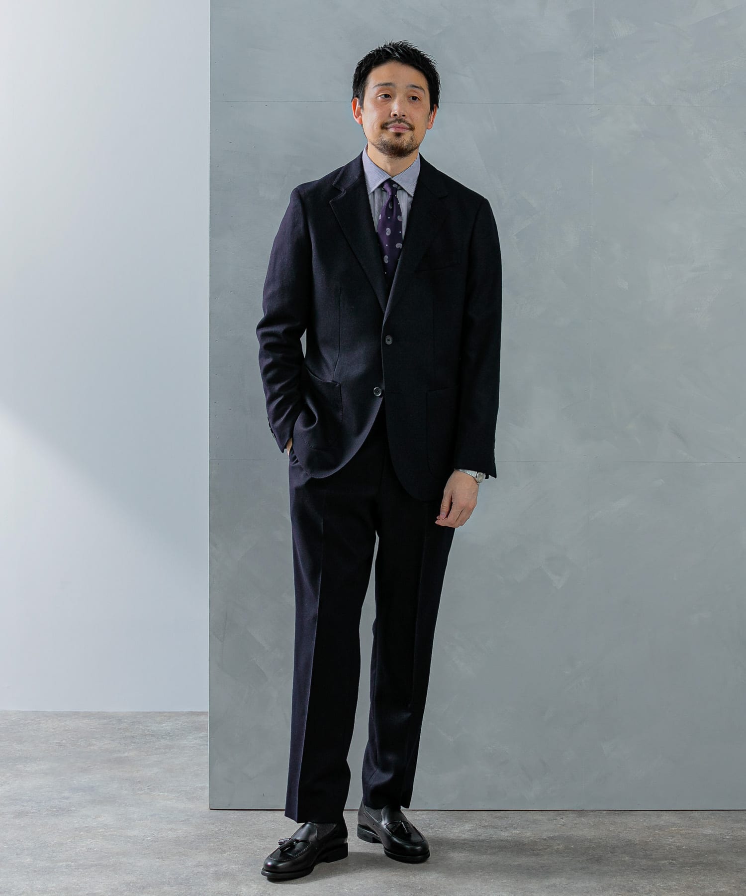 身長：178cm サイズ：48