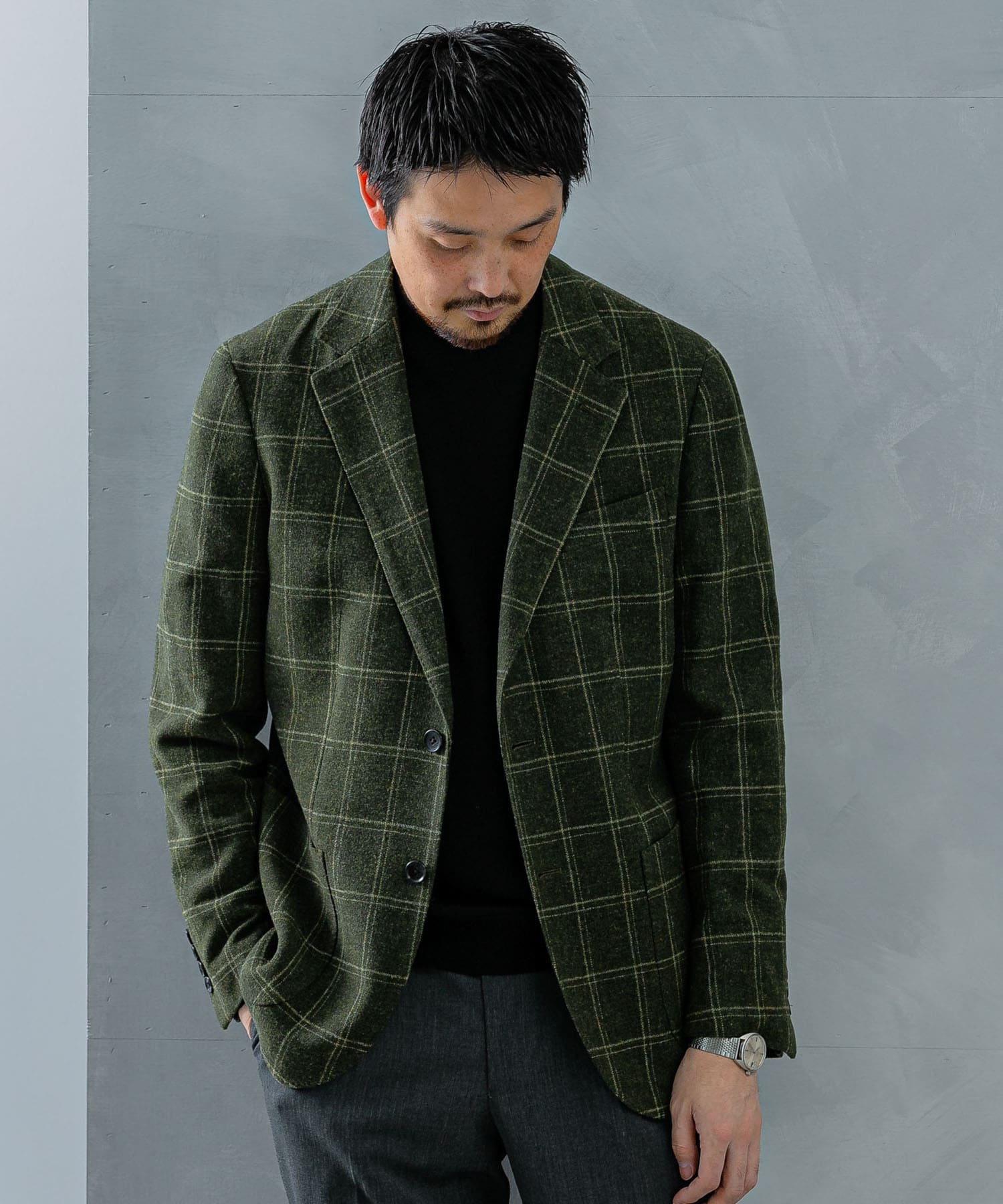 身長：178cm サイズ：48