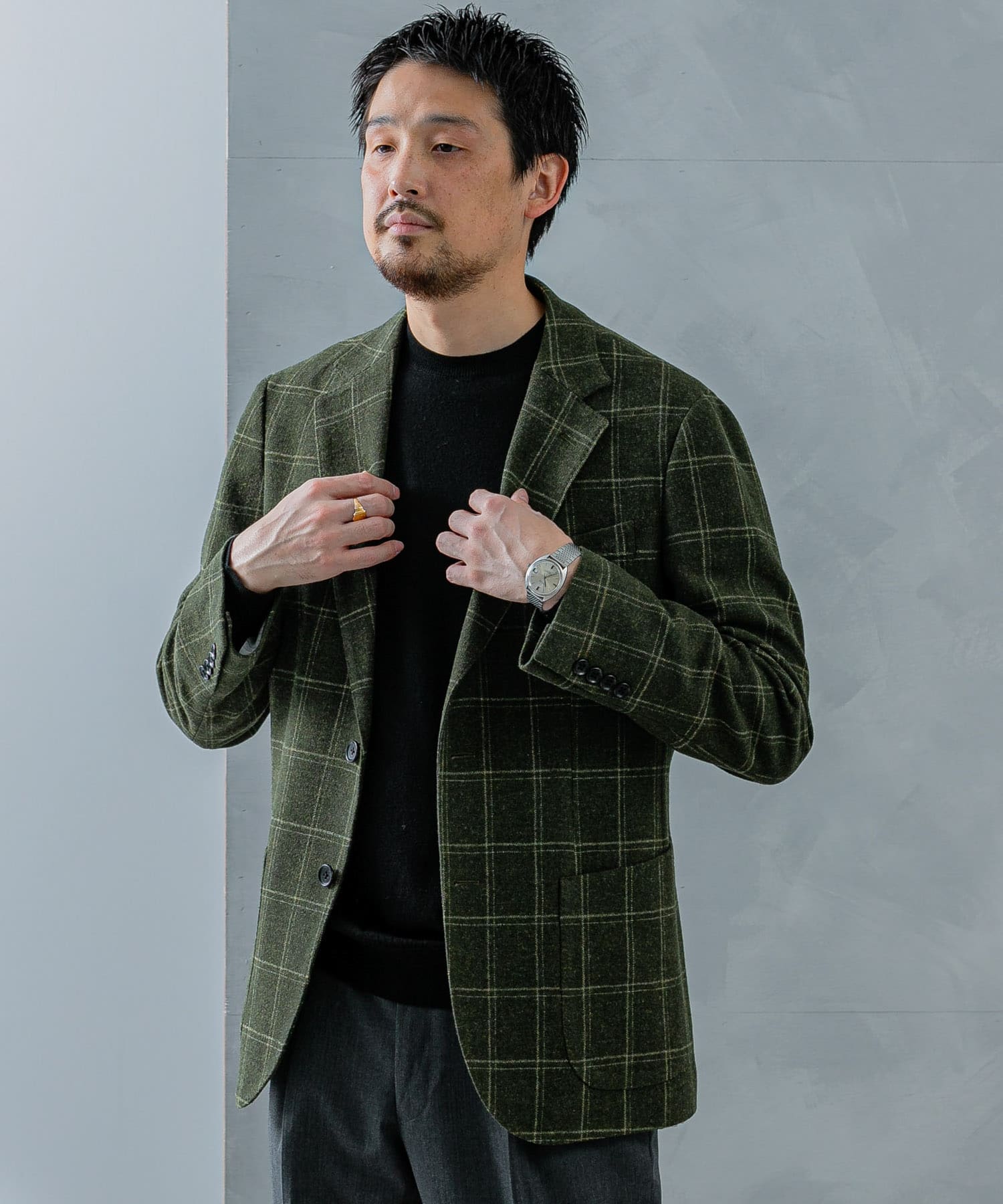 身長：178cm サイズ：48
