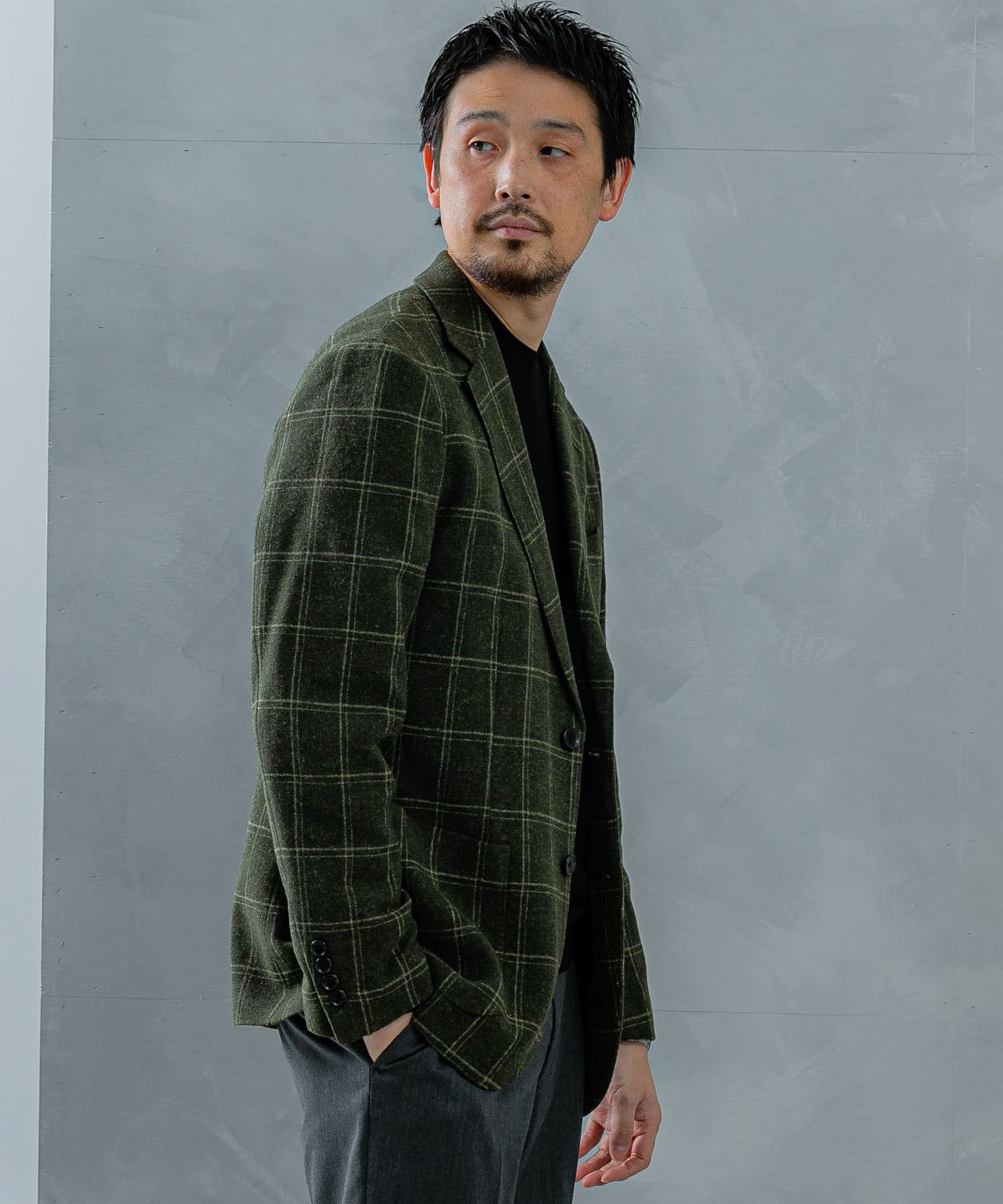 身長：178cm サイズ：48