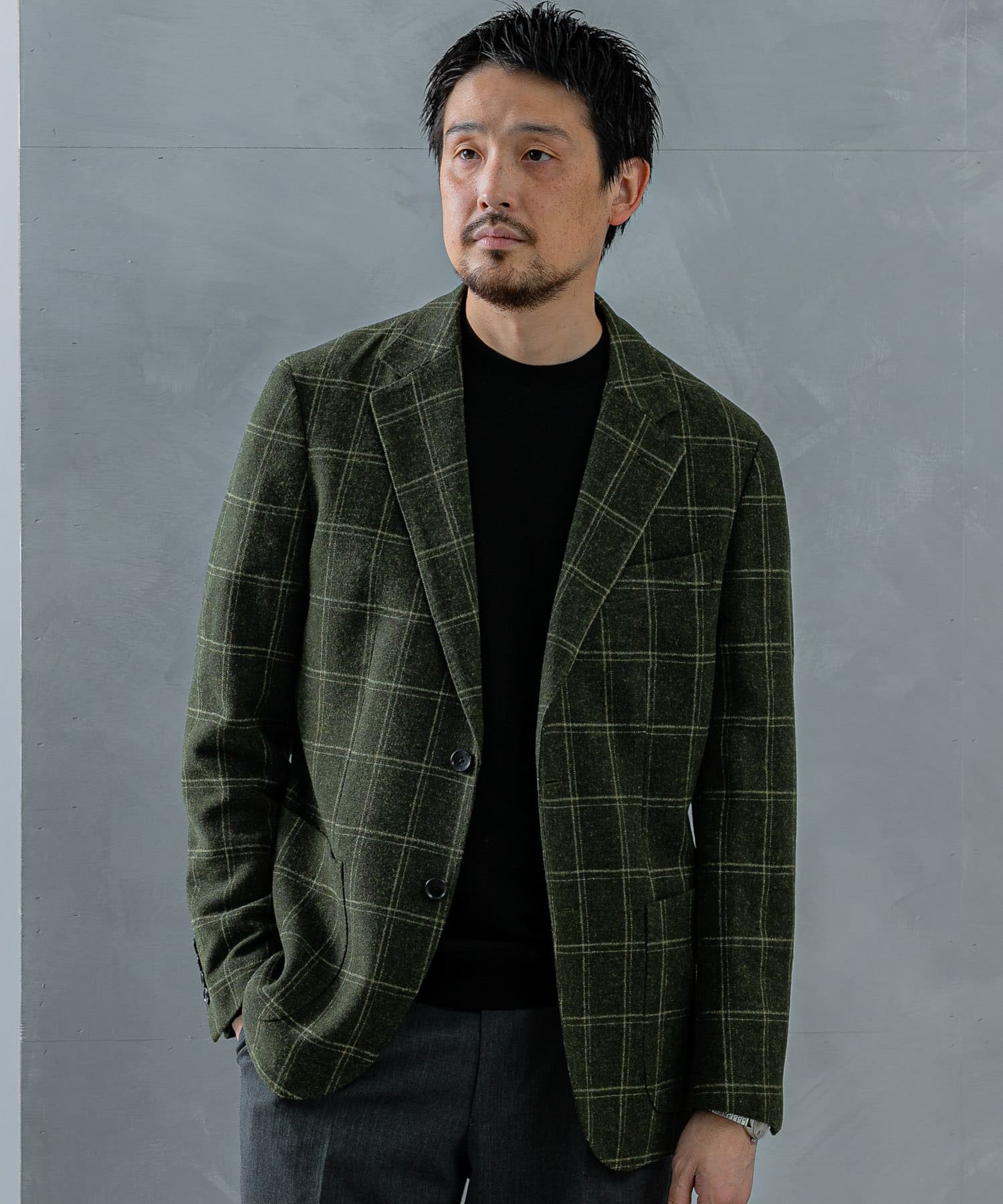 身長：178cm サイズ：48