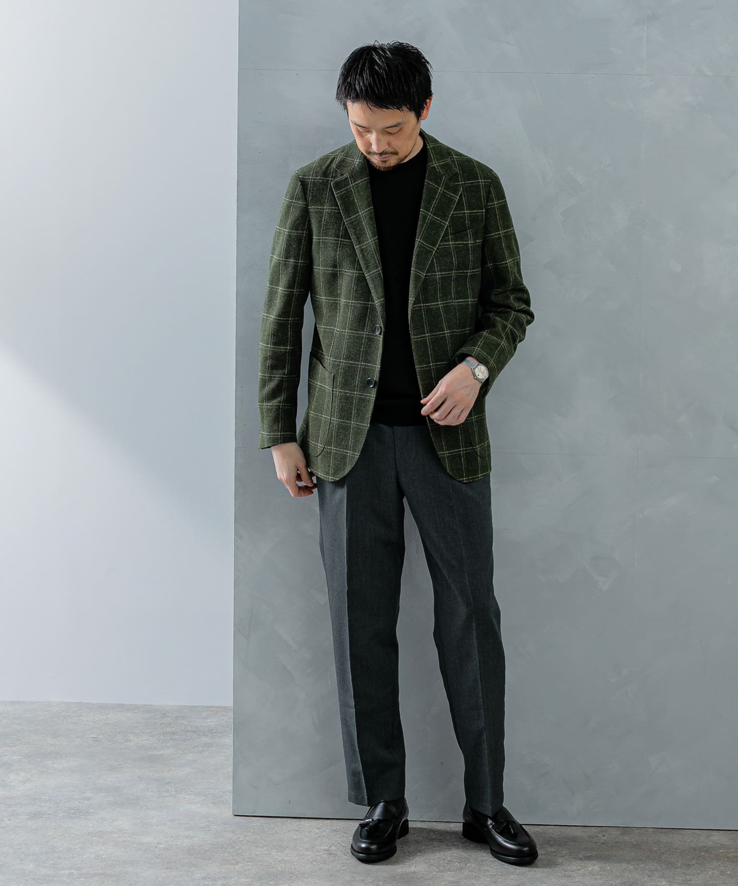 身長：178cm サイズ：48
