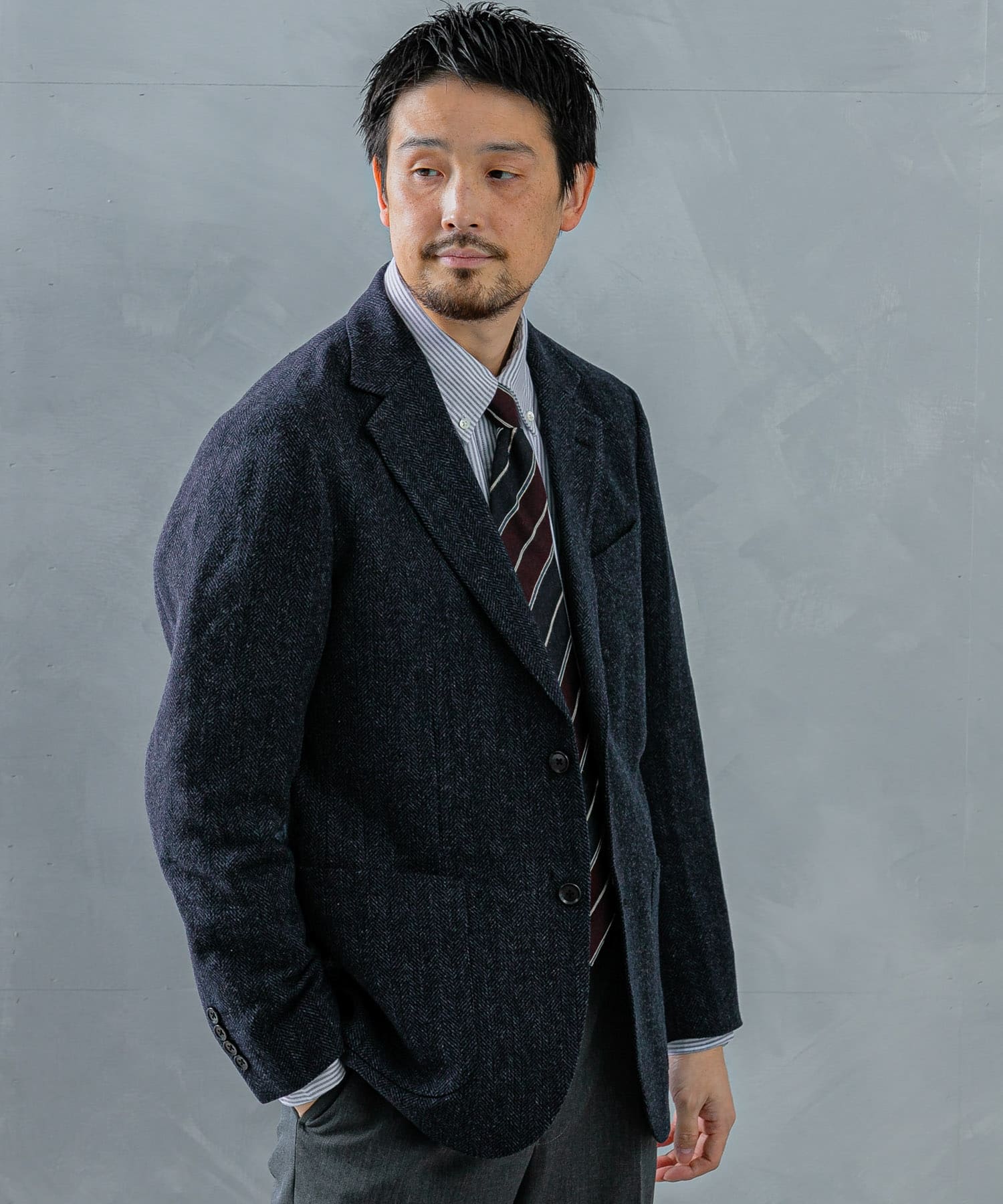 身長：178cm サイズ：48