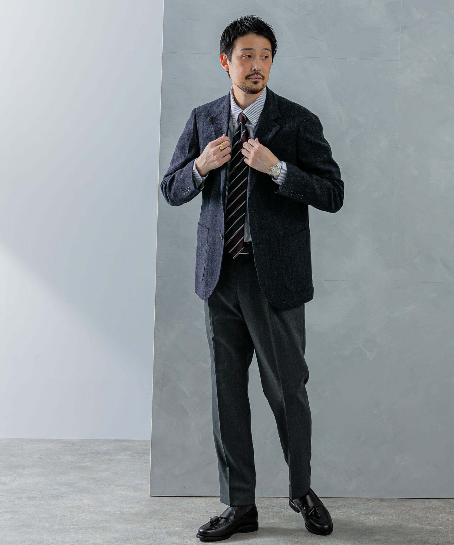 身長：178cm サイズ：48