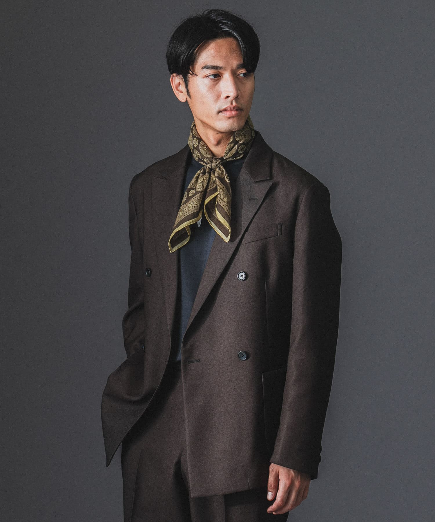 LIFE STYLE TAILOR ウールライクツイルコンフォータブルW ジャケット(S