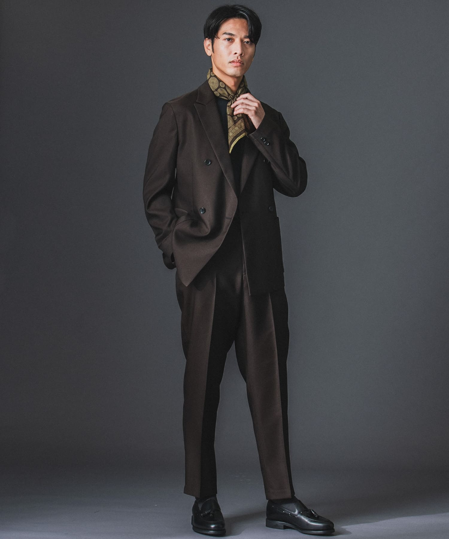 LIFE STYLE TAILOR ウールライクツイルコンフォータブルW ジャケット(S