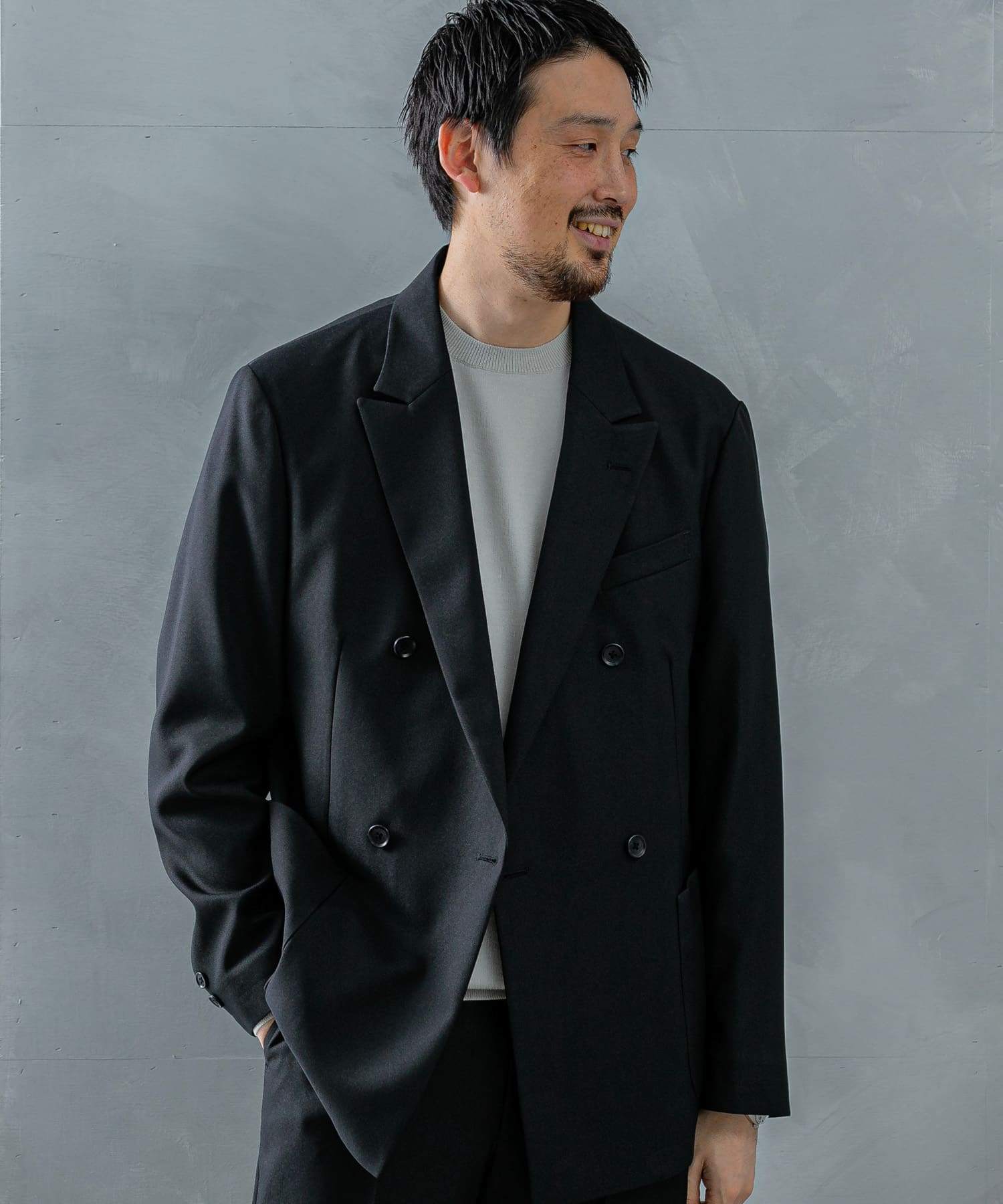 身長：178cm サイズ：L