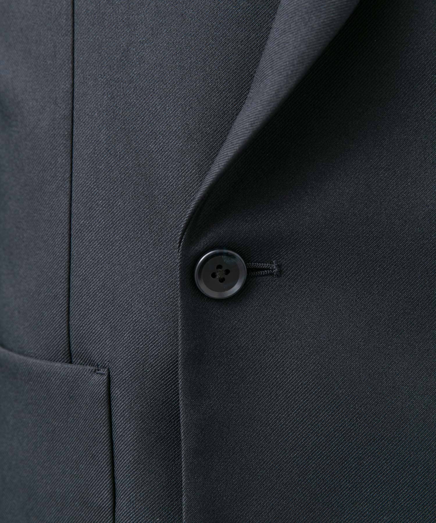 LIFE STYLE TAILOR　ウールライクツイルコンフォータブルW ジャケット NAVY M