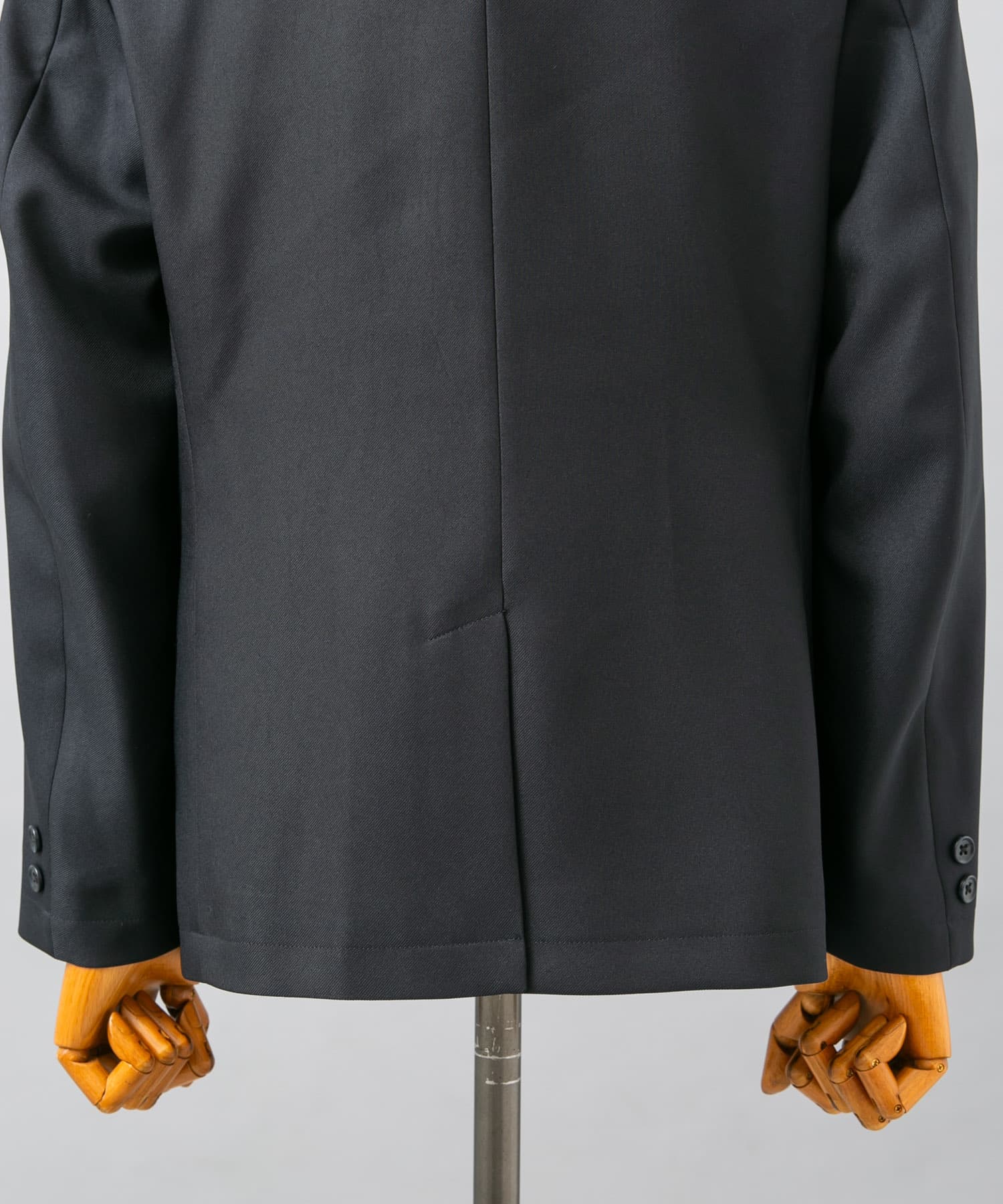 LIFE STYLE TAILOR　ウールライクツイルコンフォータブルW ジャケット NAVY M
