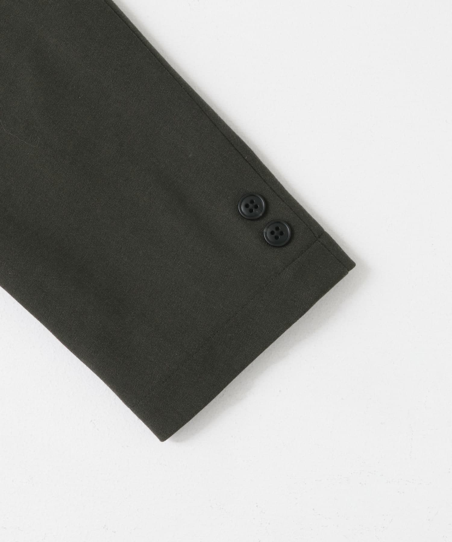 LIFE STYLE TAILOR　ウールライクストレッチコンフォータブルジャケット KHAKI S