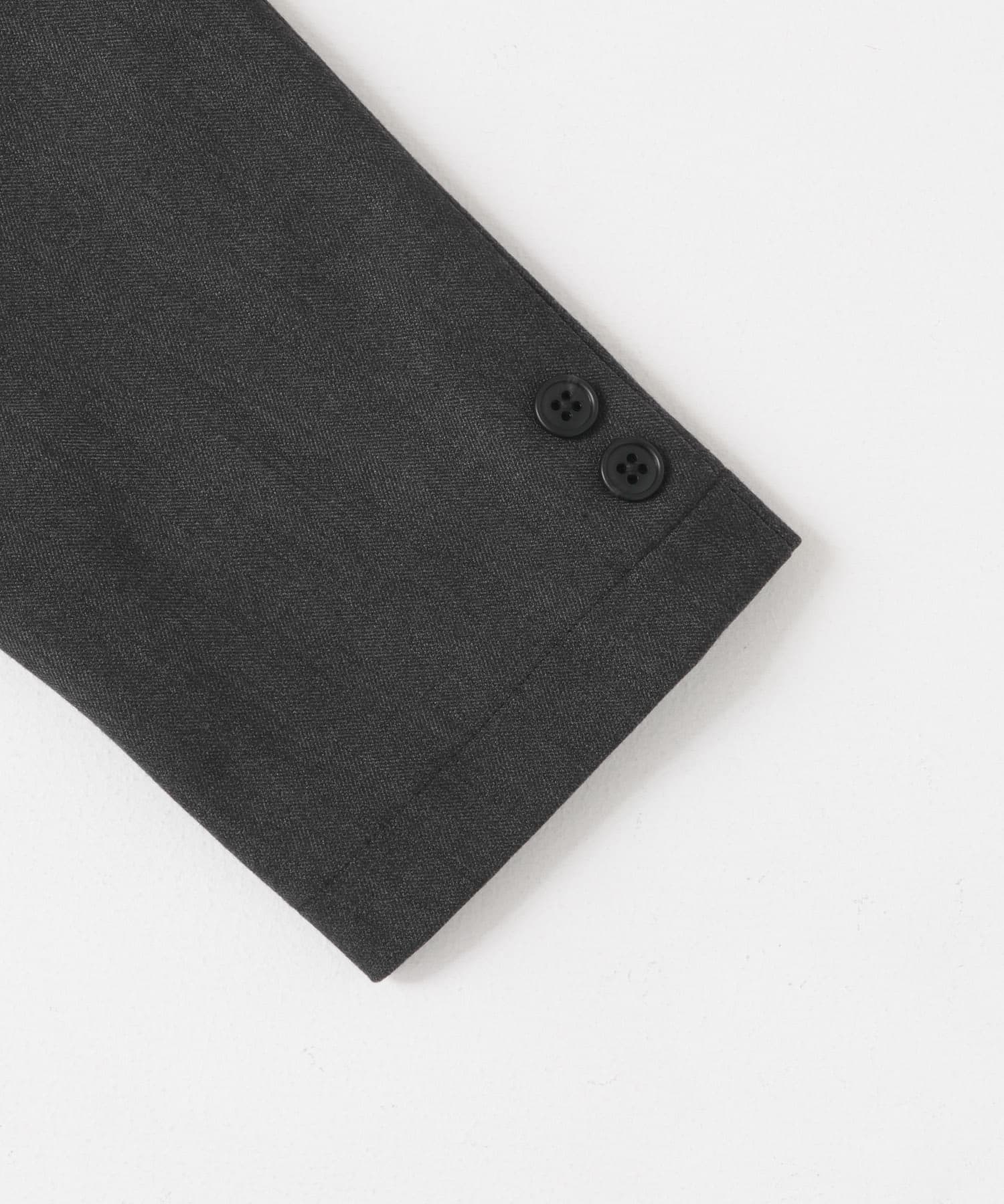 LIFE STYLE TAILOR　ウールライクストレッチコンフォータブルジャケット GRAY S