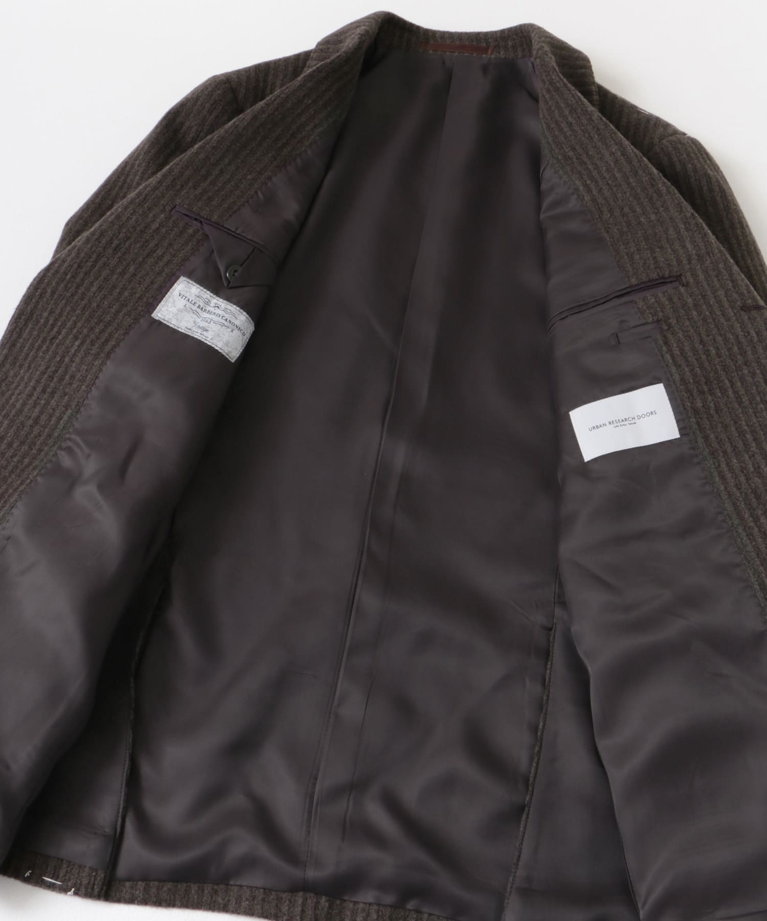 LIFE STYLE TAILOR　CANONICO JACKET1 BROWN 44