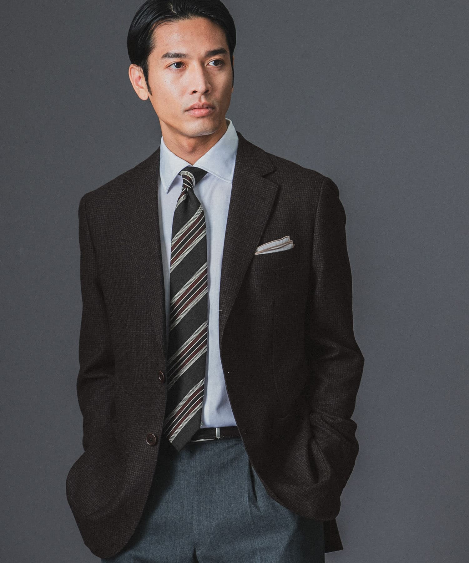 身長：178cm サイズ：48