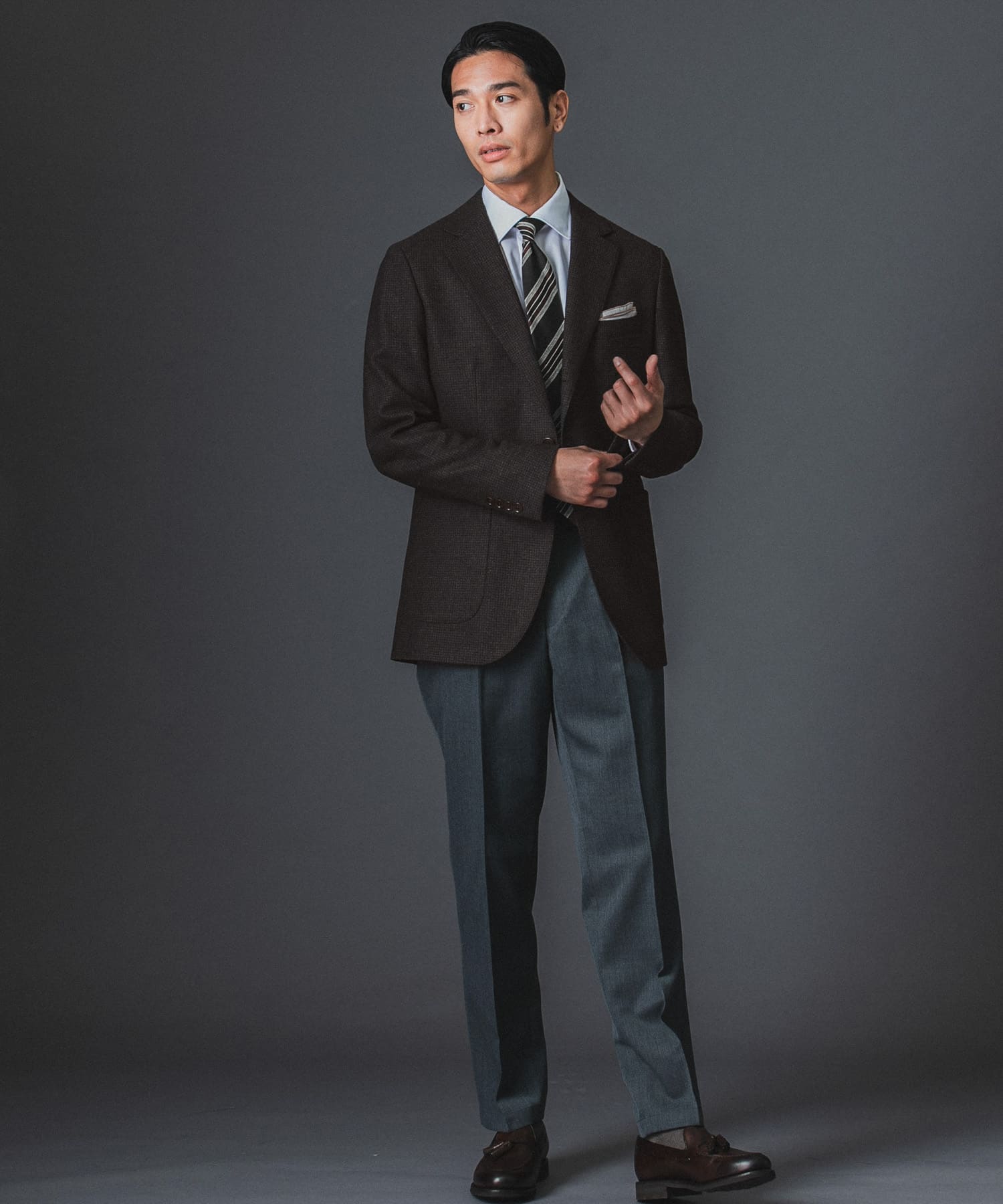 身長：178cm サイズ：48