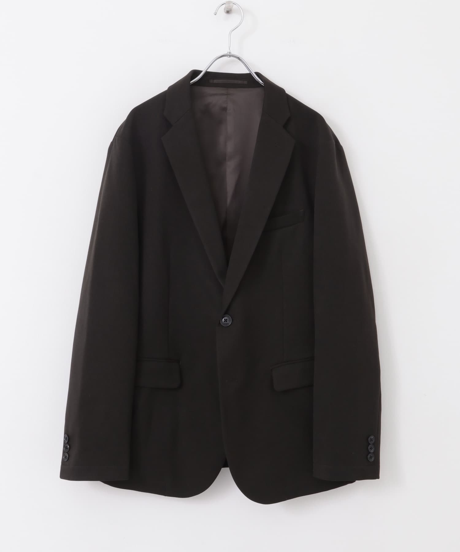 STRETCH TWILL JACKET / ストレッチ ツイル ジャケット LIFE STYLE TAILOR ウールライクソフトツイルストレッチジャケット(S