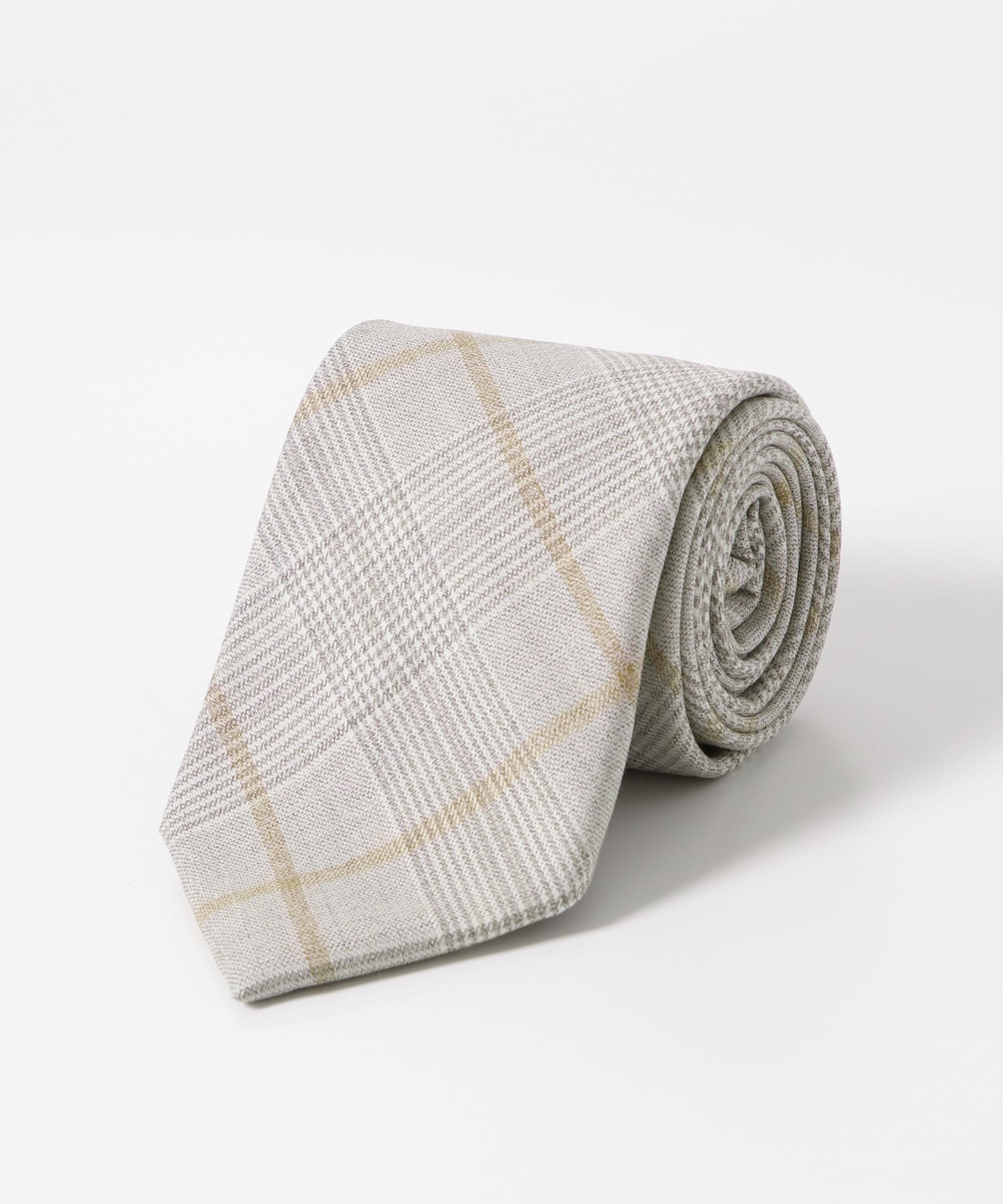 LIFE STYLE TAILOR　DELFINOファブリックタイ1 01BEIGE-CH -