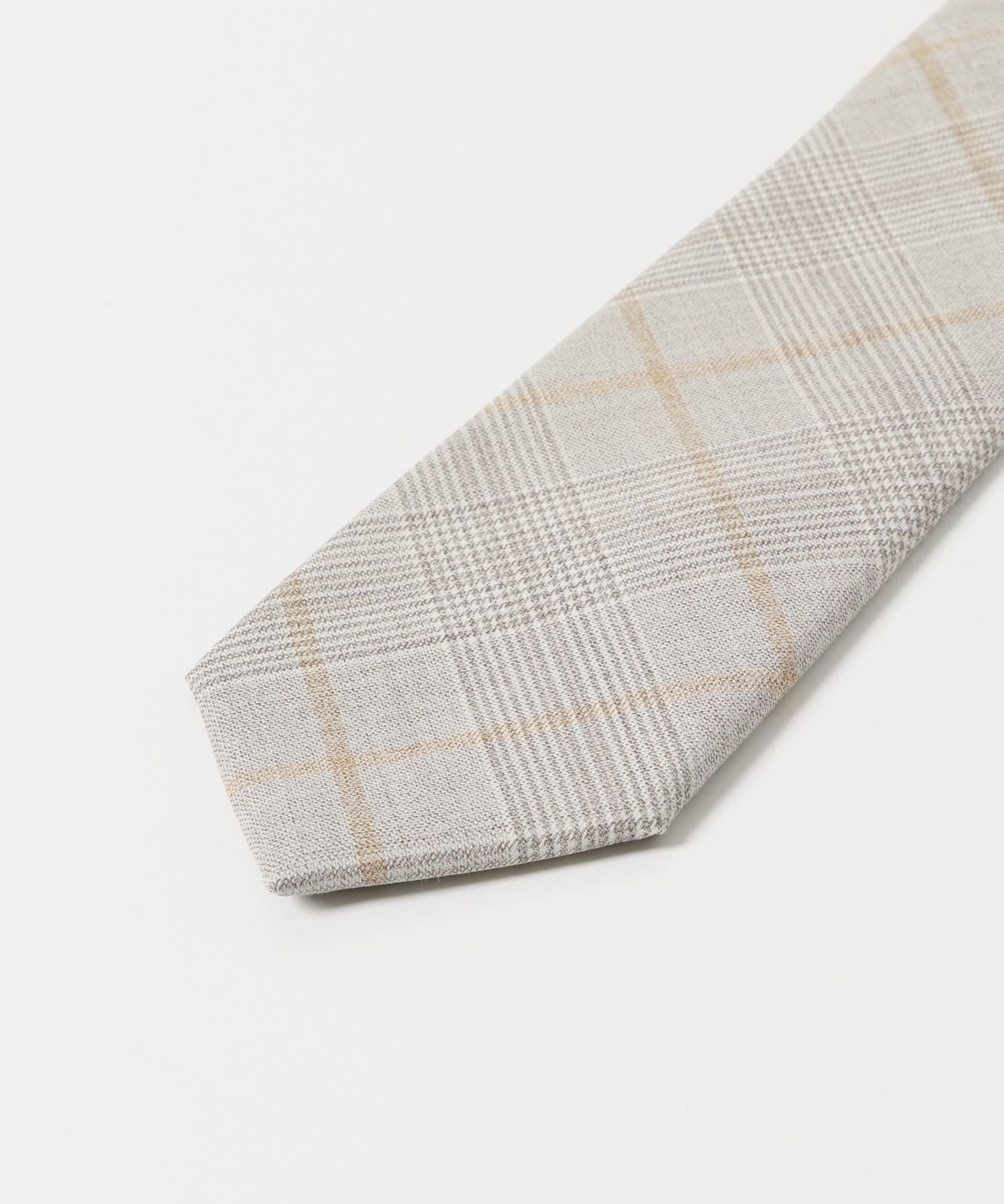 LIFE STYLE TAILOR　DELFINOファブリックタイ1 01BEIGE-CH -