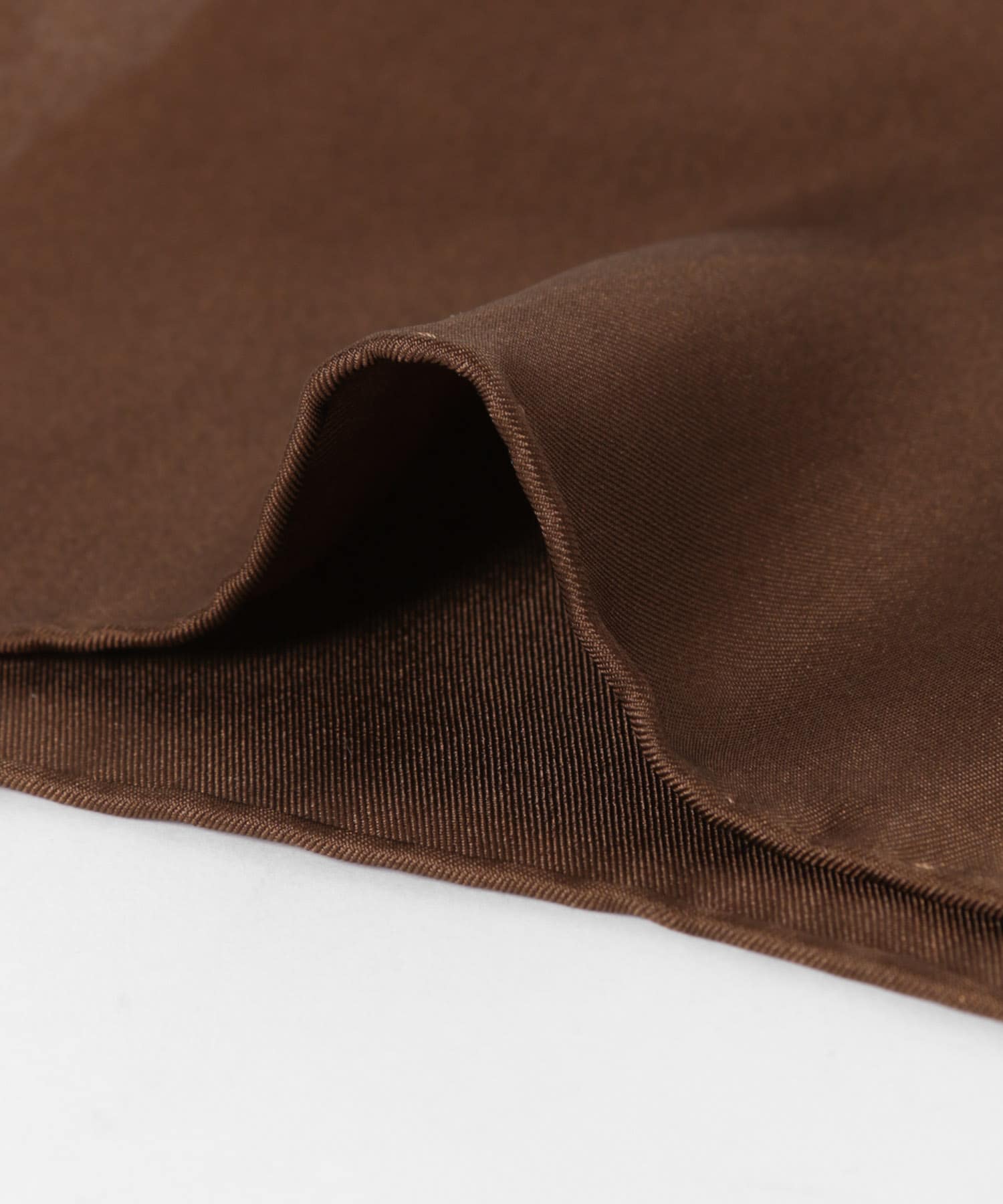 LIFE STYLE TAILOR　シルクチーフ BROWN FREE