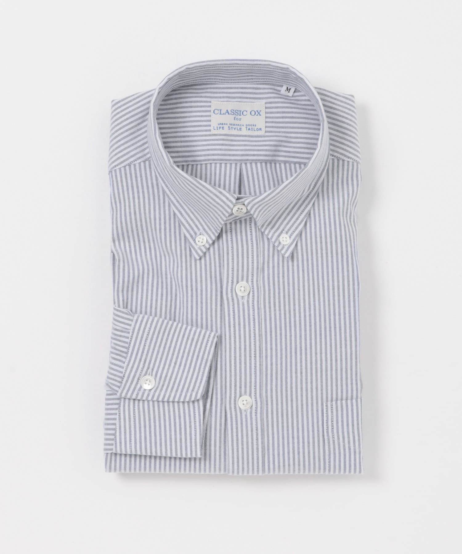 『イージーケア』LIFE STYLE TAILOR　マルチスペック CLASSIC OX BDシャツ BLUE-ST S