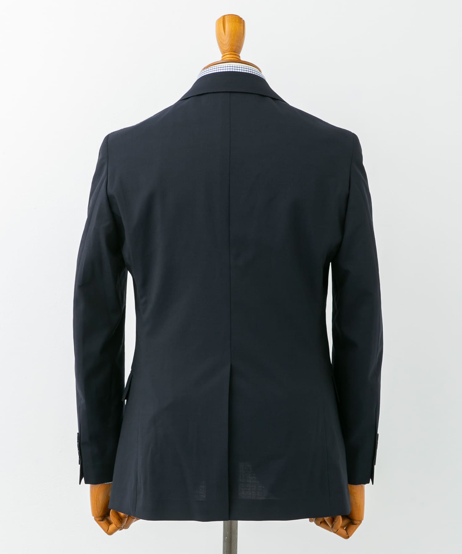 LIFE STYLE TAILOR　ウォッシャブルストレッチジャケット NAVY 48