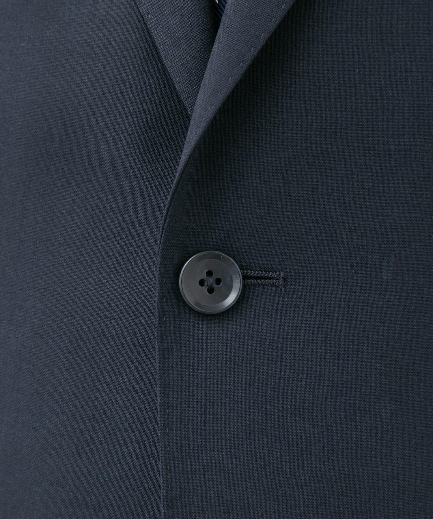 LIFE STYLE TAILOR　ウォッシャブルストレッチジャケット NAVY 50