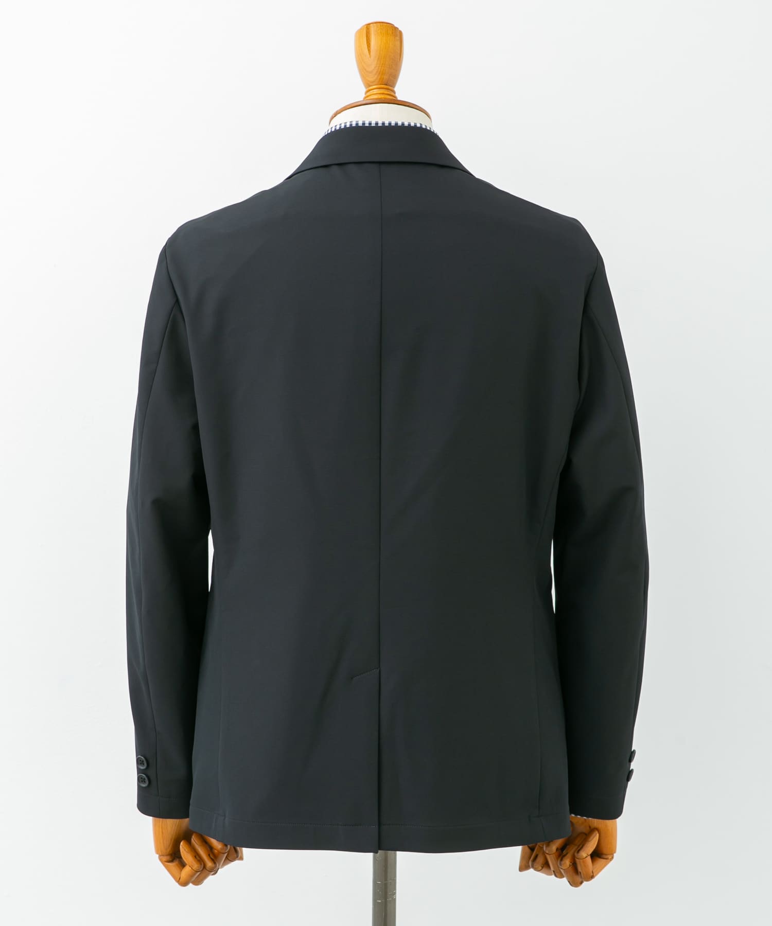 『イージーケア』LIFE STYLE TAILOR　4WAYストレッチコンフォータブルジャケット NAVY M