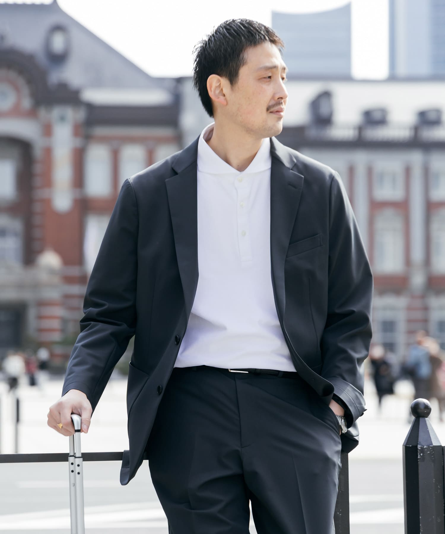 身長：178cm サイズ：L