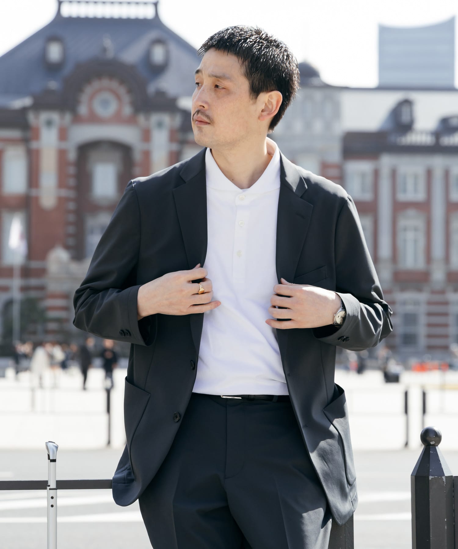 身長：178cm サイズ：L