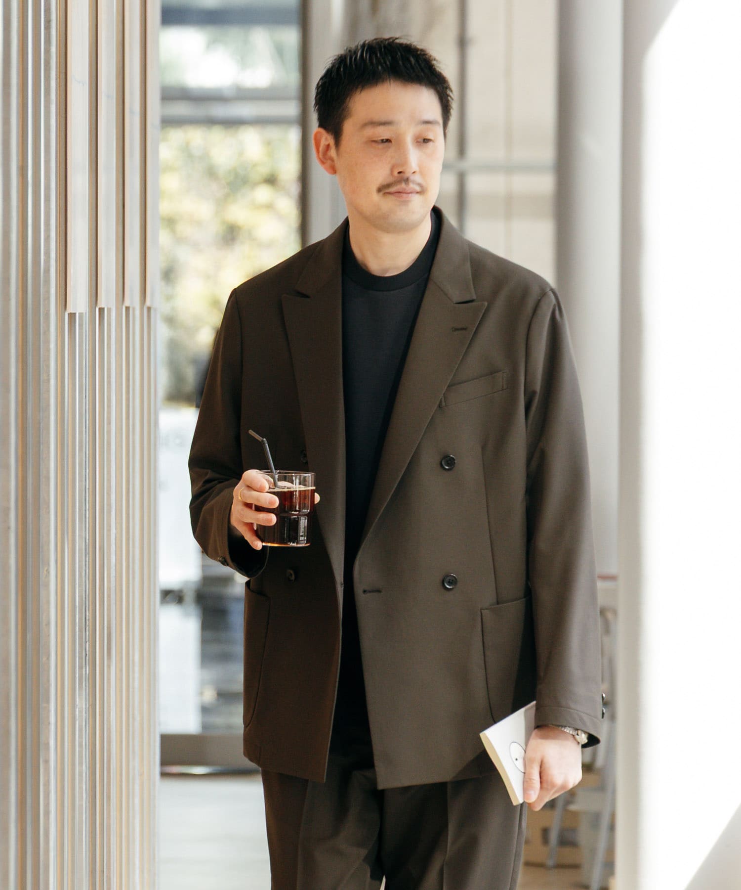 『イージーケア』LIFE STYLE TAILOR　4WAYストレッチコンフォータブルWジャケット