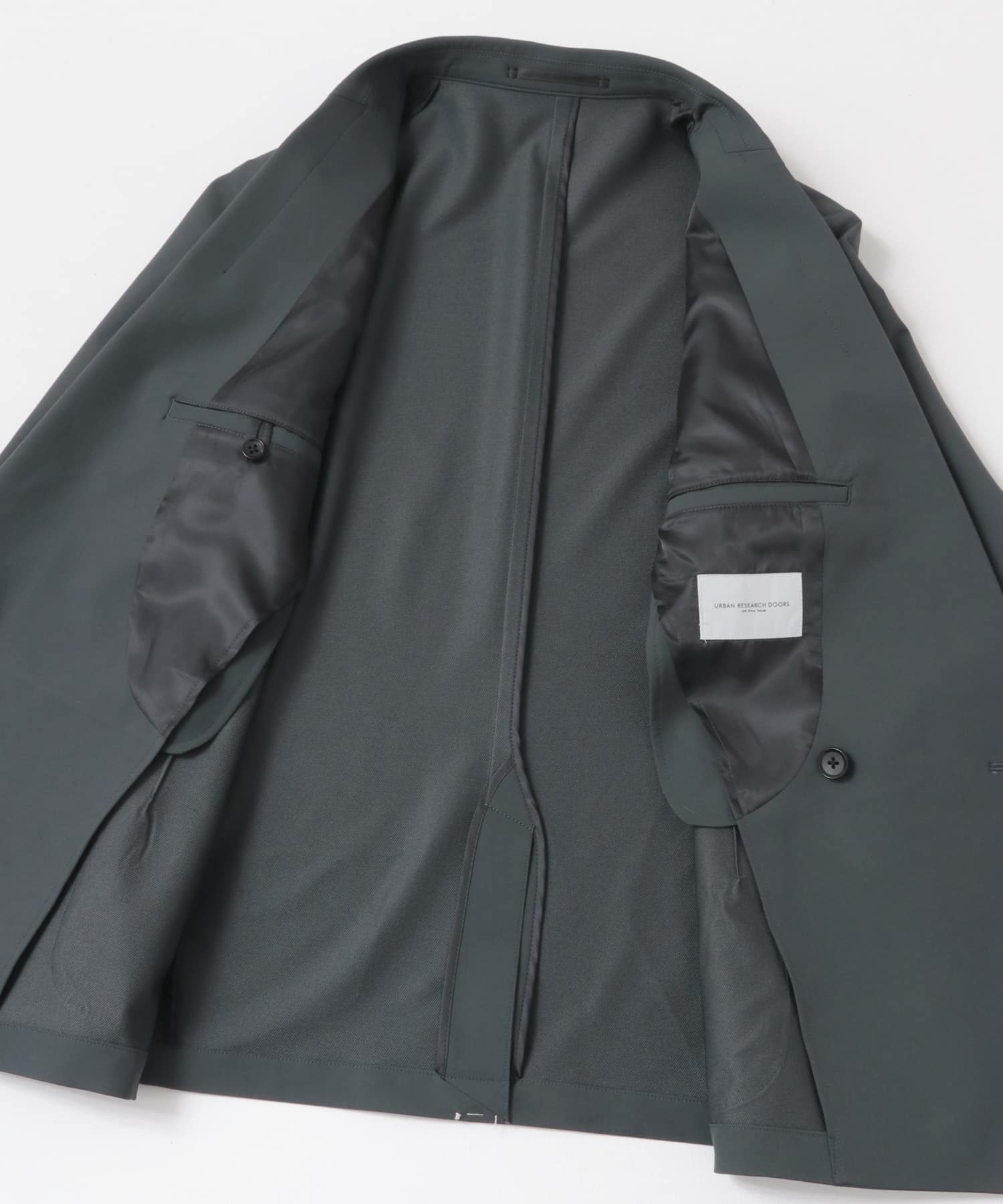 『イージーケア』LIFE STYLE TAILOR　4WAYストレッチコンフォータブルWジャケット GRAY S